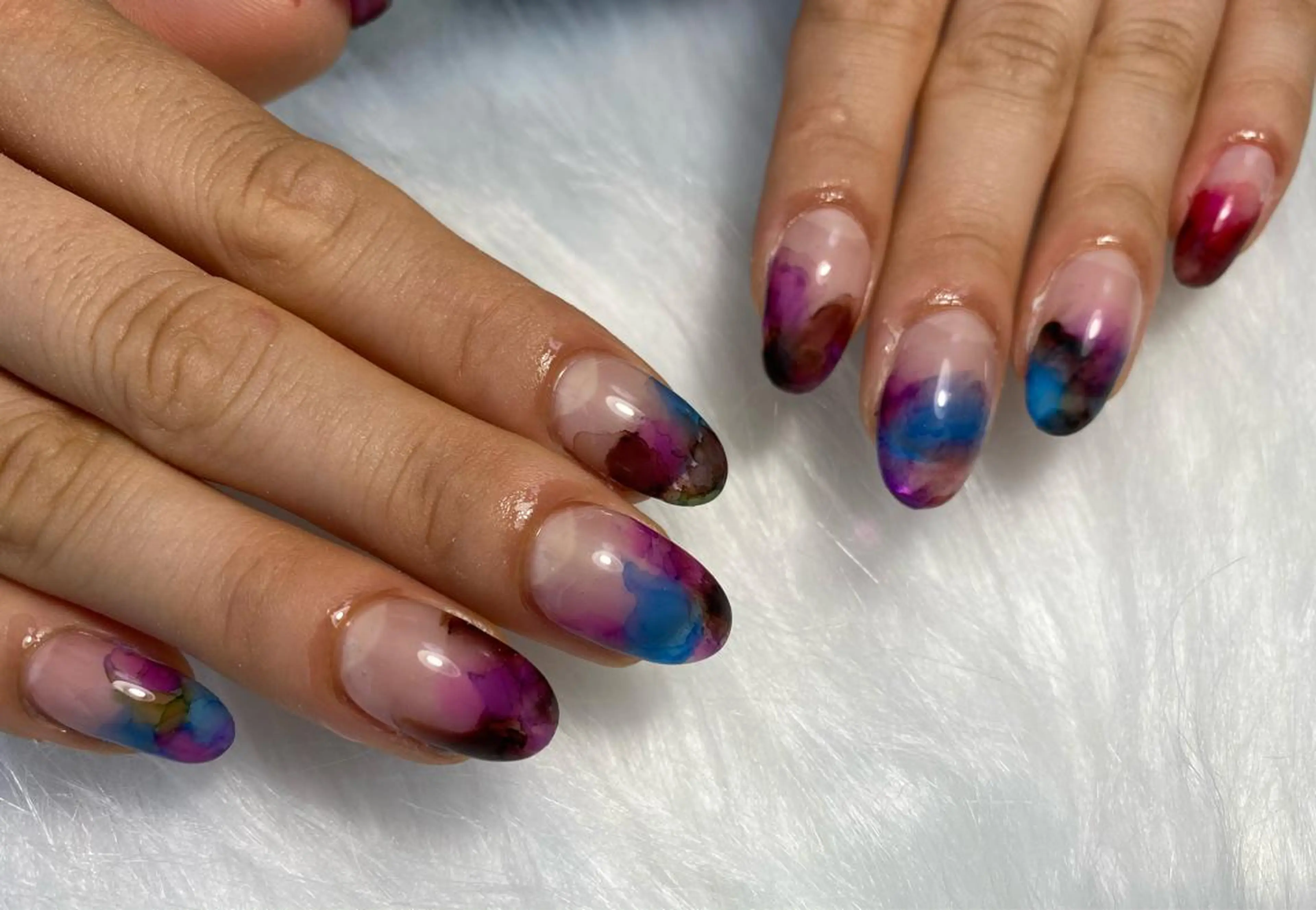 ネイル ハンドネイル Mana‪ ‪·͜· ❤︎‬のネイルデザイン