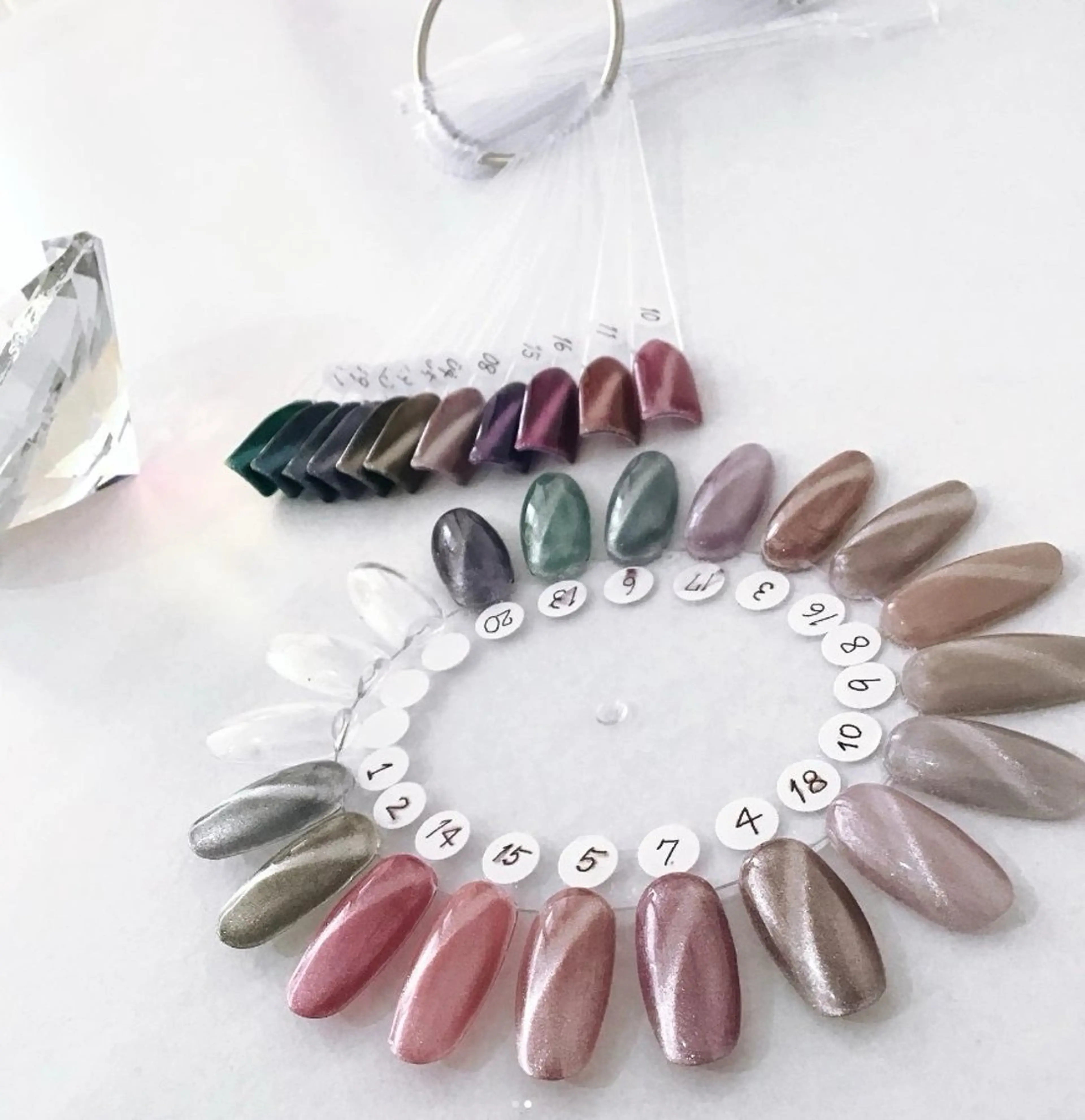 ネイル マグネットネイル ハンドネイル はあとねいる 八事店のネイルデザイン