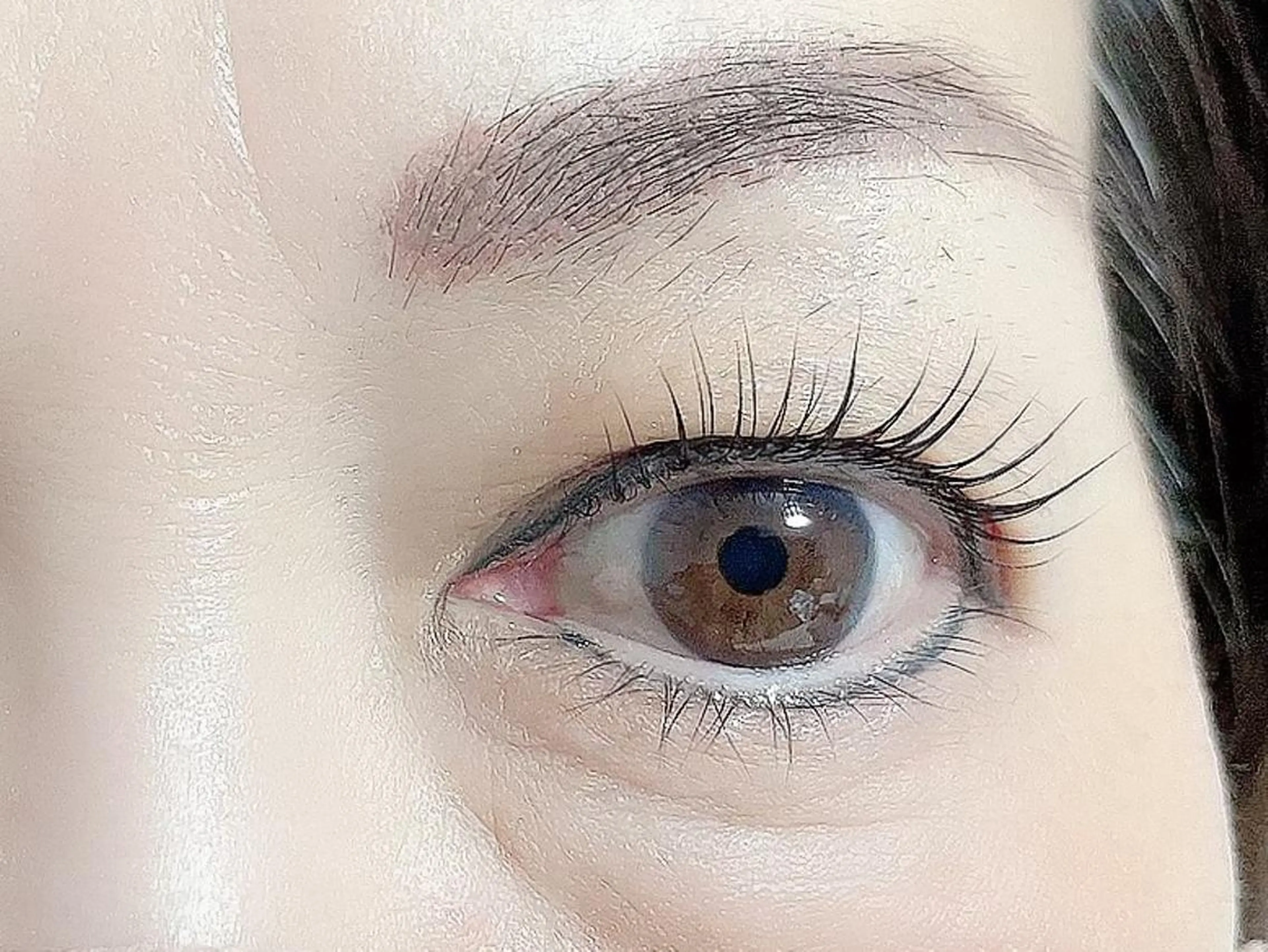 マツエク・マツパ 束感まつ毛 パリジェンヌラッシュリフト Nail&eye Natureのネイルデザイン