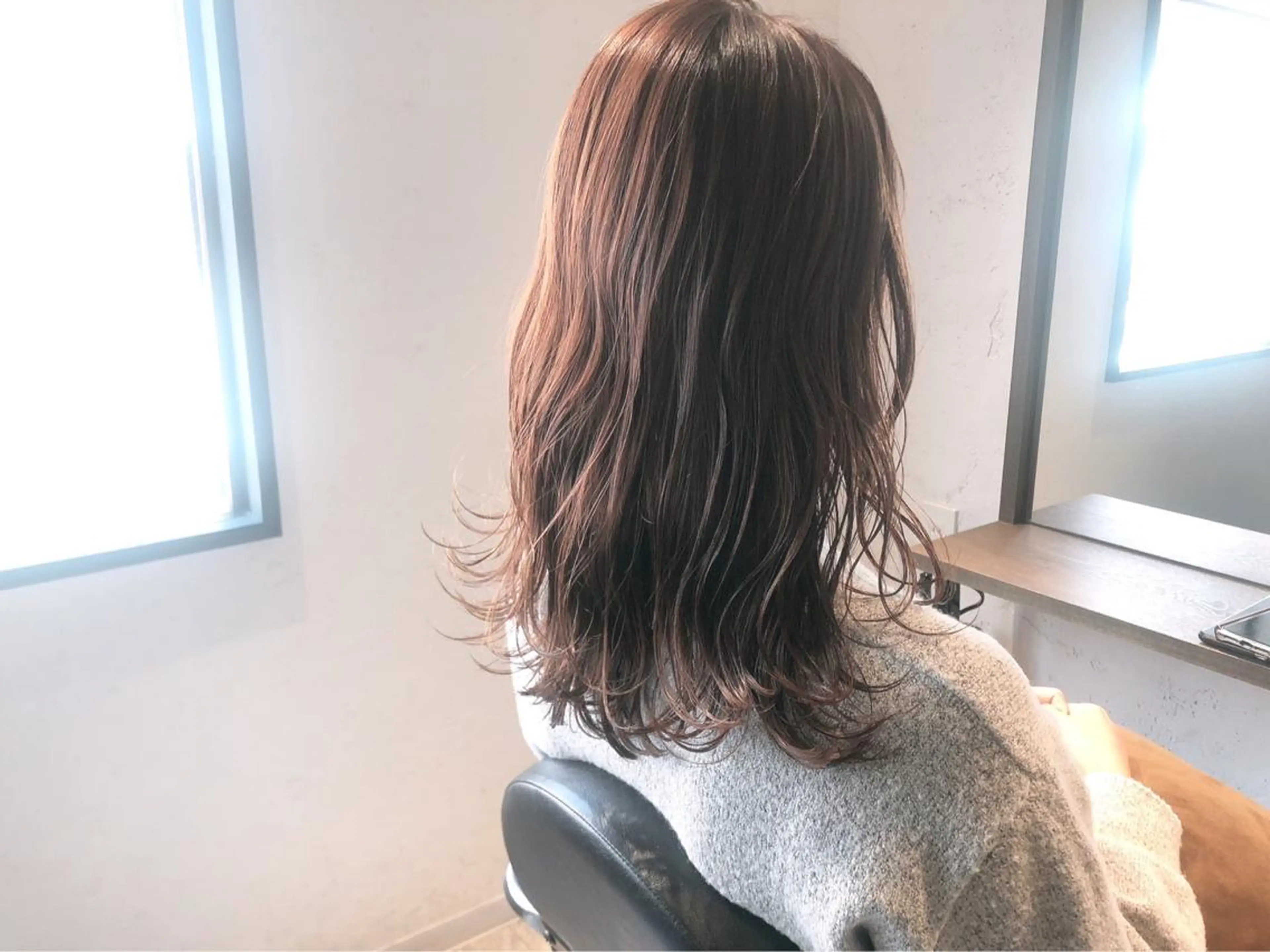 ロング カラー ヘアカラー 瀬野 まみのヘアスタイル