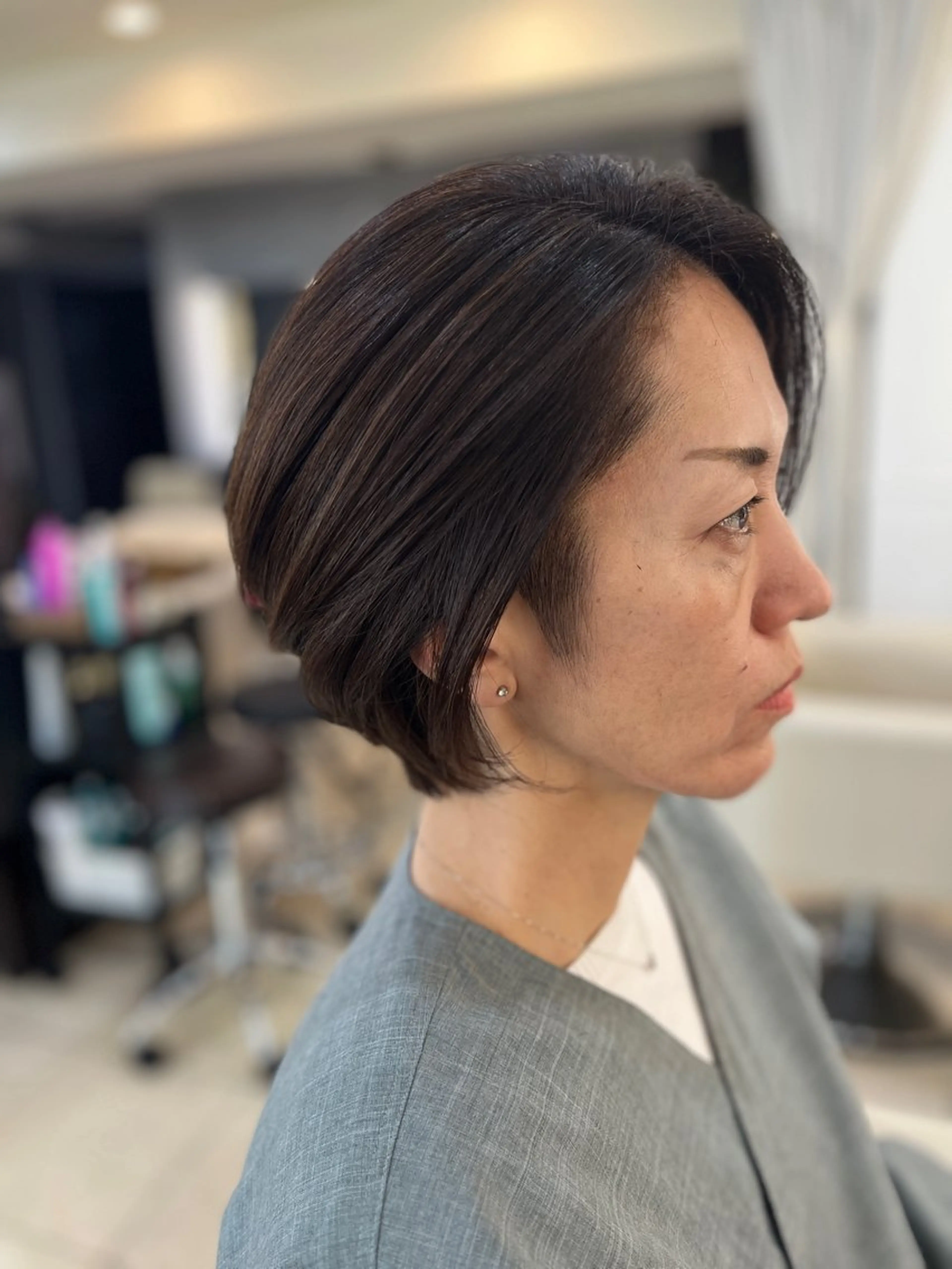 ショート HairLE WIN 銀座所属・Hair LEWIN Fujiのヘアスタイル