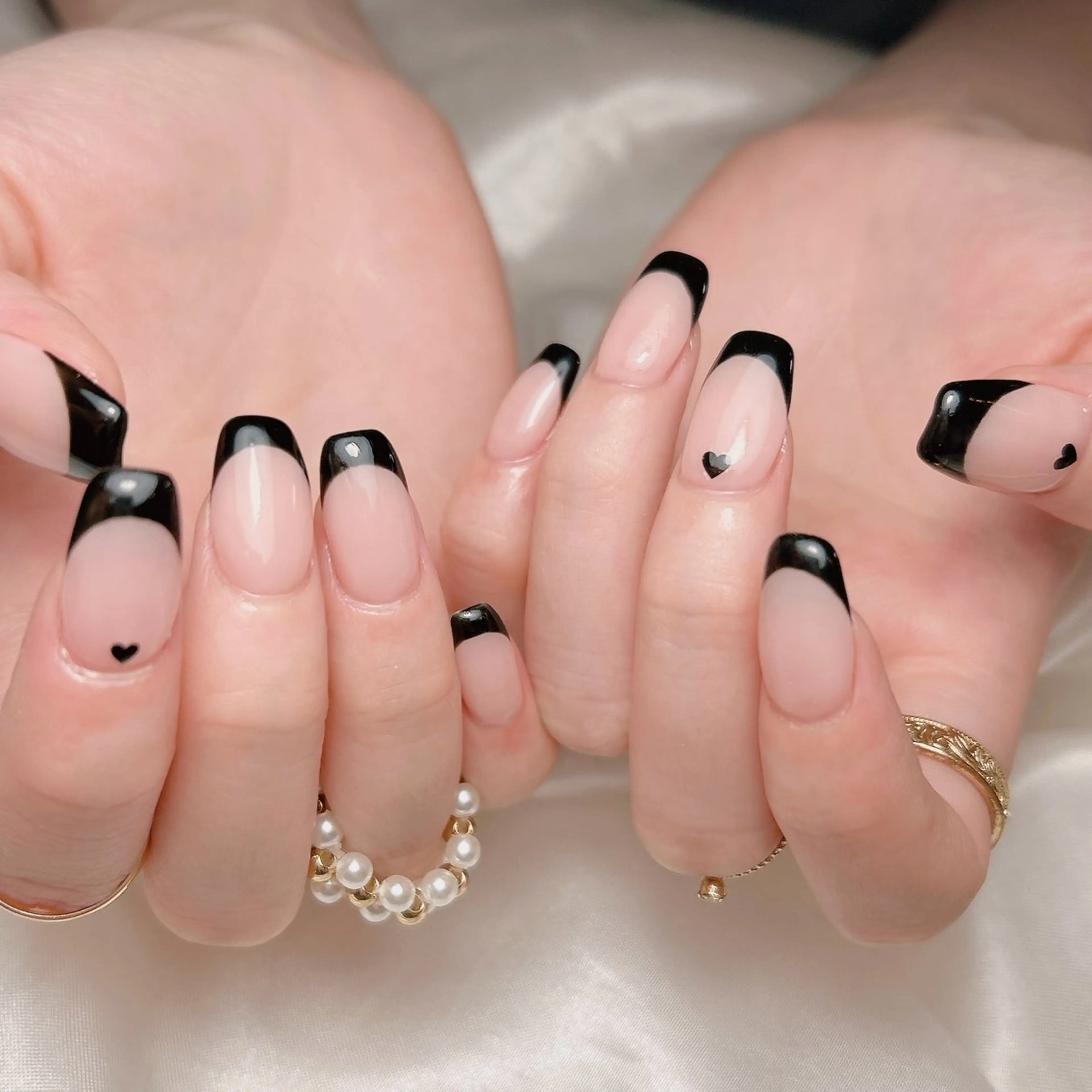 ネイル フレンチネイル ハンドネイル junna 金山.東別院.上前津のネイルデザイン