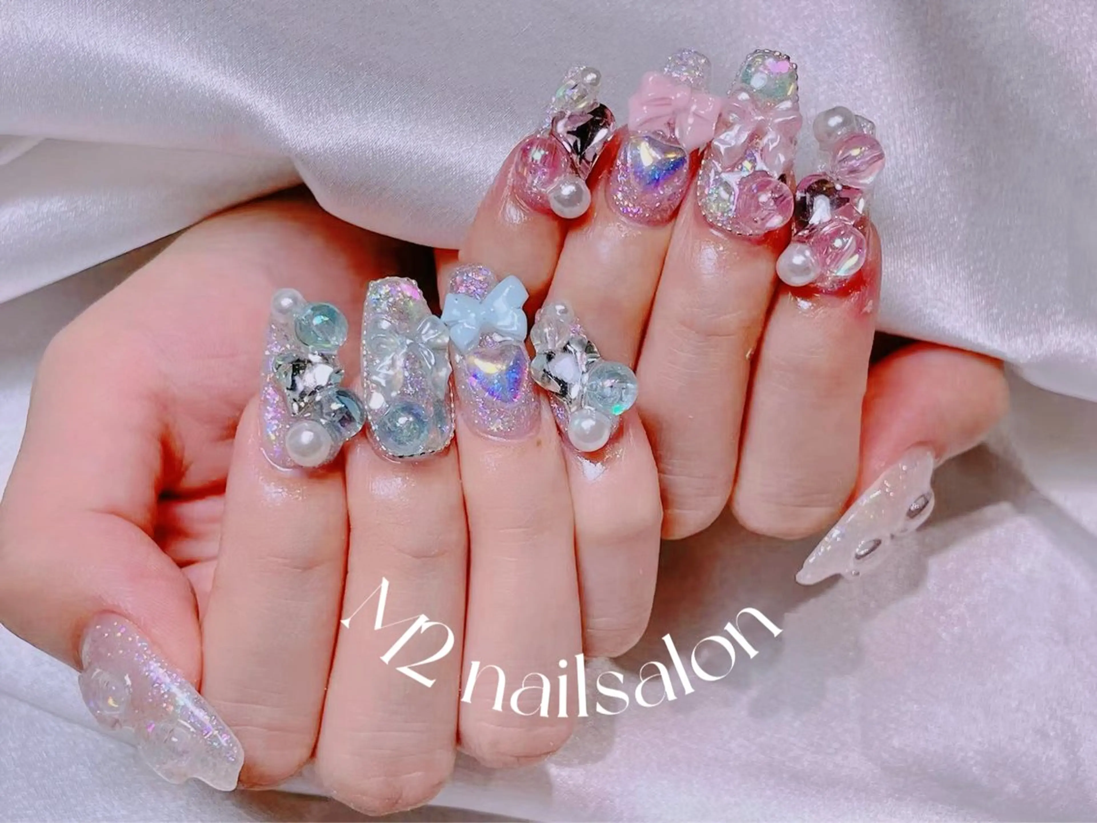 ネイル 長さだし専門店 M2　rikaのネイルデザイン