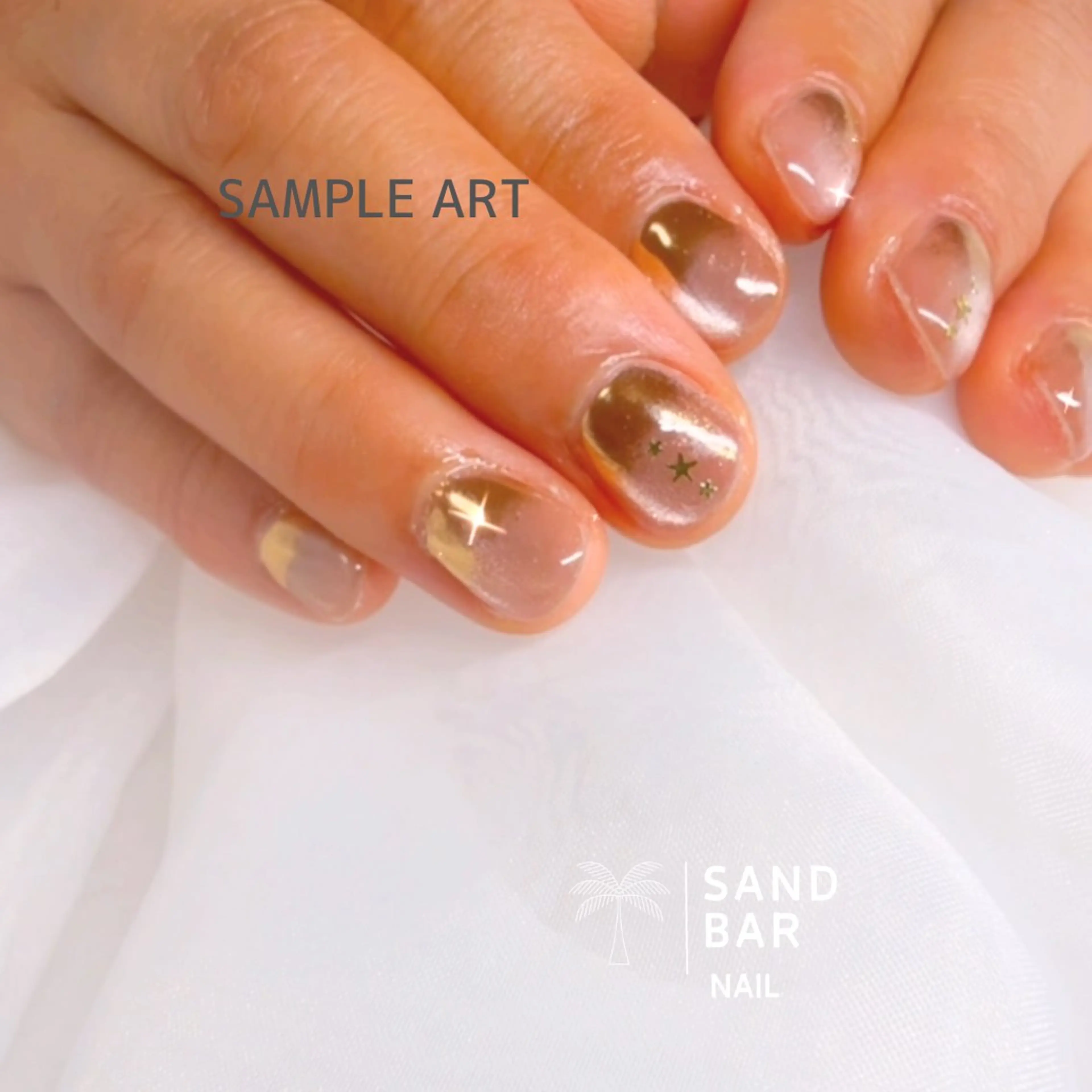 ネイル アートネイル ハンドネイル SAND BAR  NAILのネイルデザイン