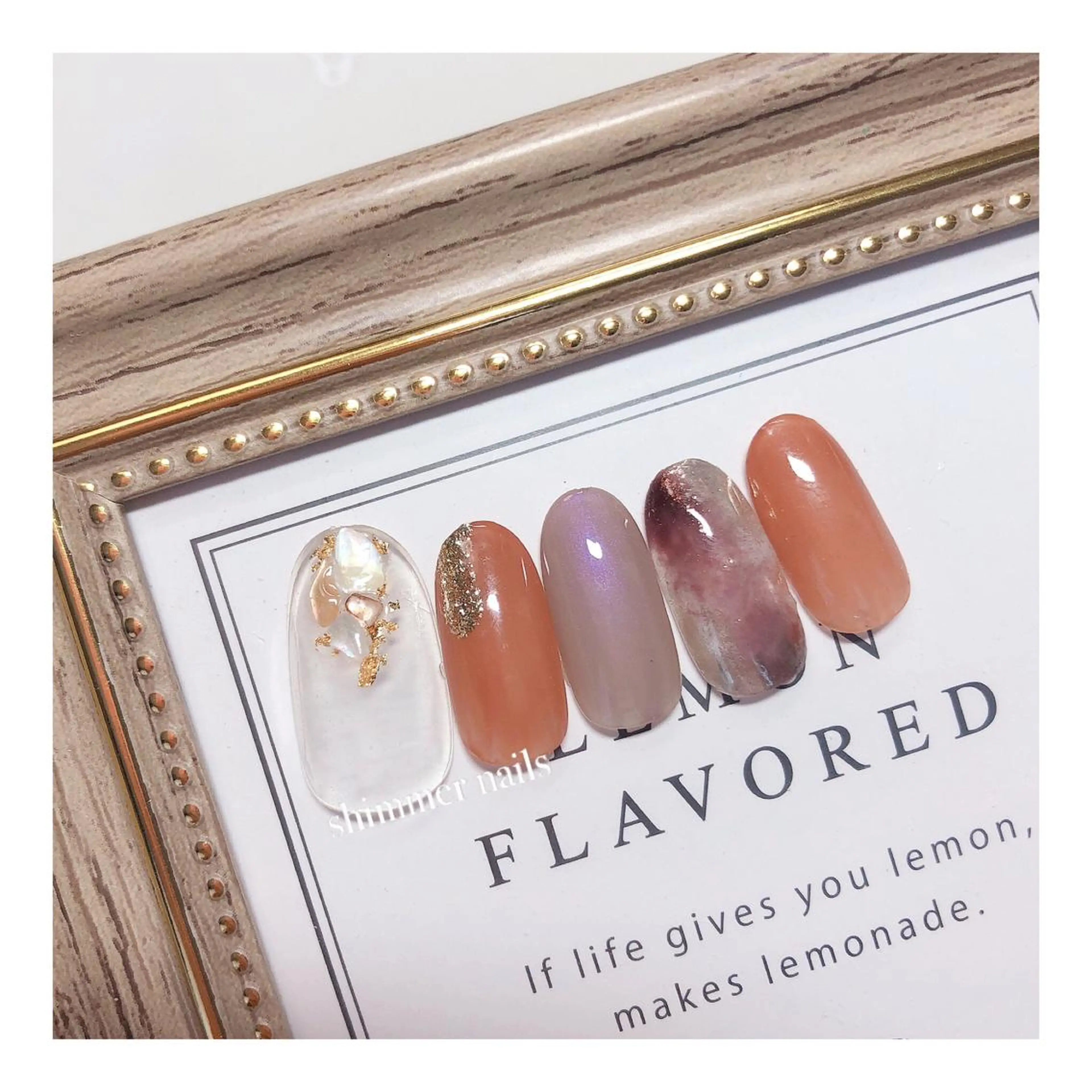 ネイル shimmer nailsのネイルデザイン