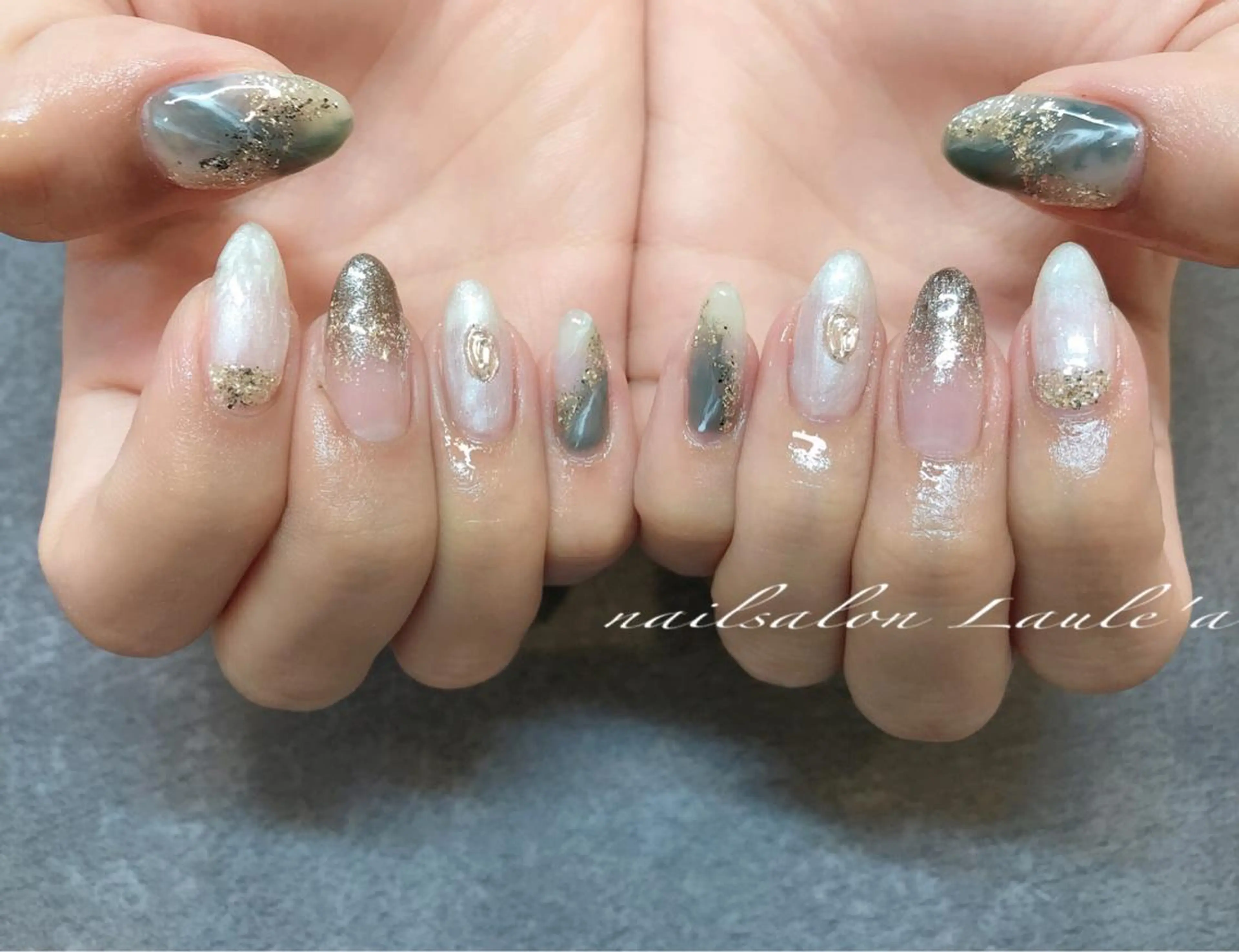 ネイル nailsalon Laule'aのネイルデザイン