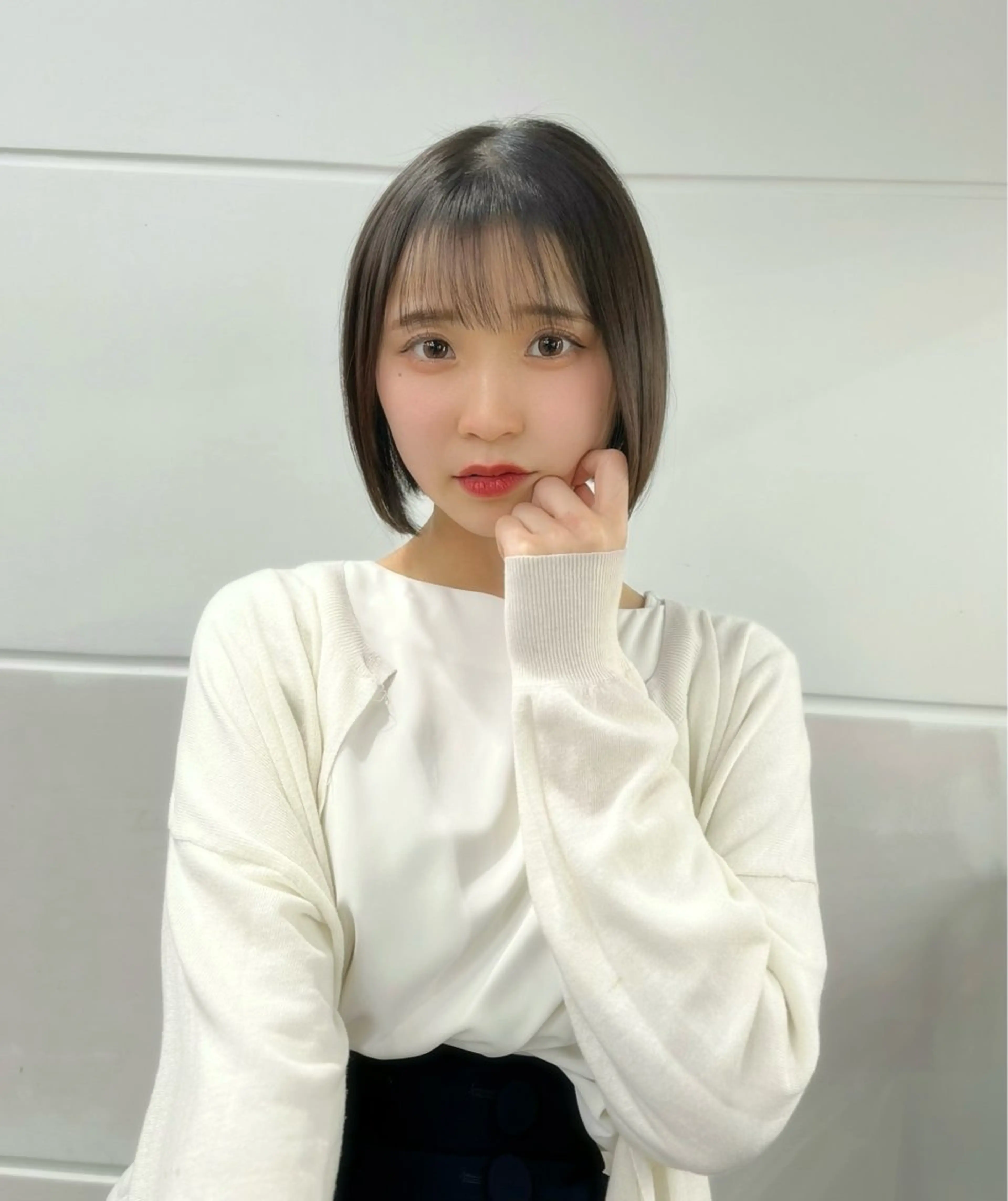 ショート モテヘア/グレージュ /ボブ/前原汐🎐のヘアスタイル