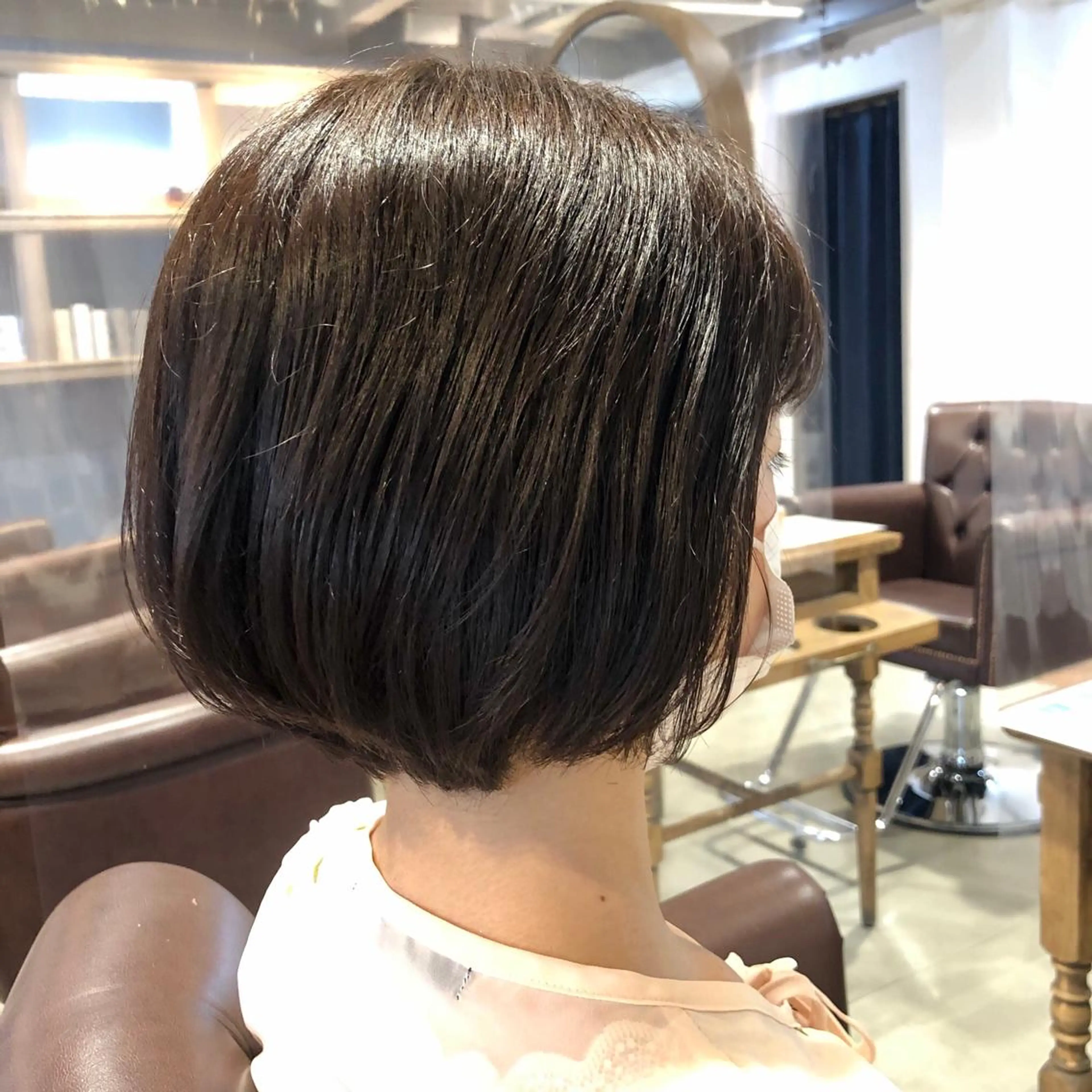 ショート ボブ ショートヘア 【脱白髪染め】【髪質 改善】仲井槙一のヘアスタイル