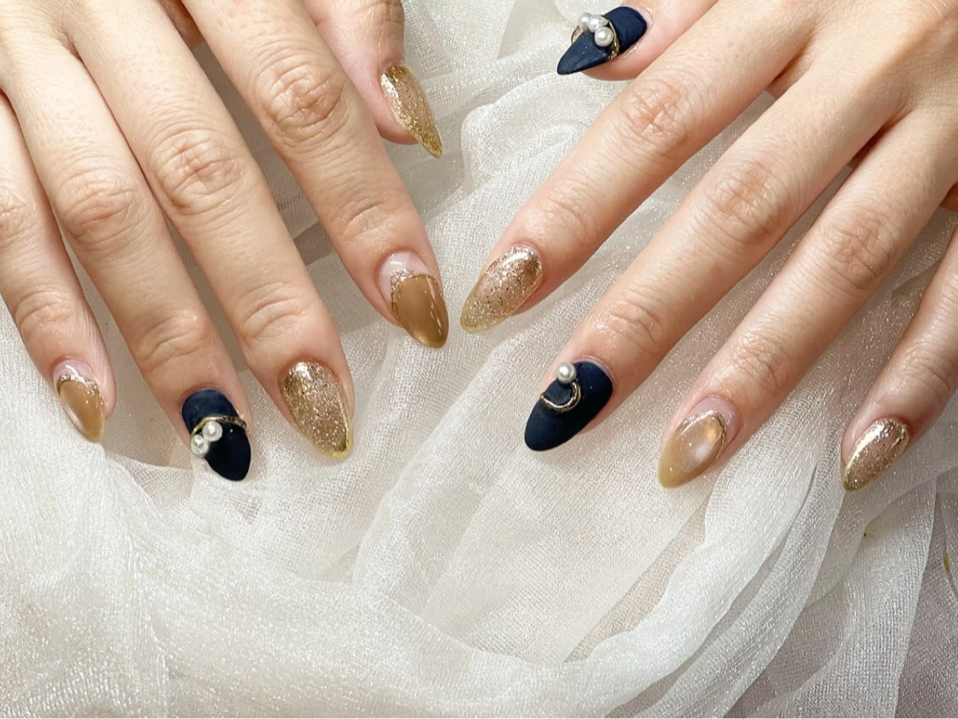 ネイル ハンドネイル Hair＆Esthe＆Nail　Garden所属・Garden Takeuchiのネイルデザイン