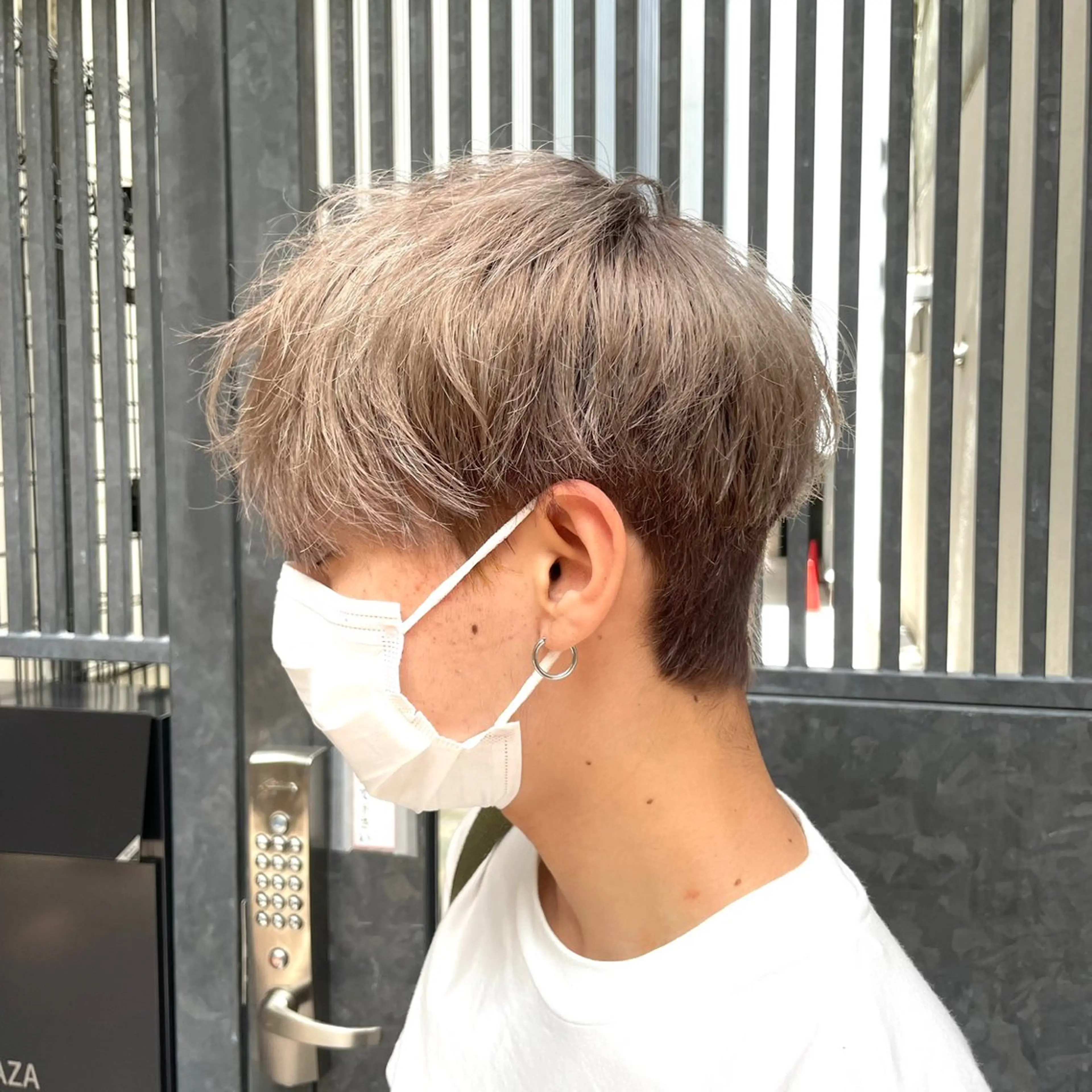 ショート カラー メンズ L’Aube ami所属・佐野 拓海のヘアスタイル