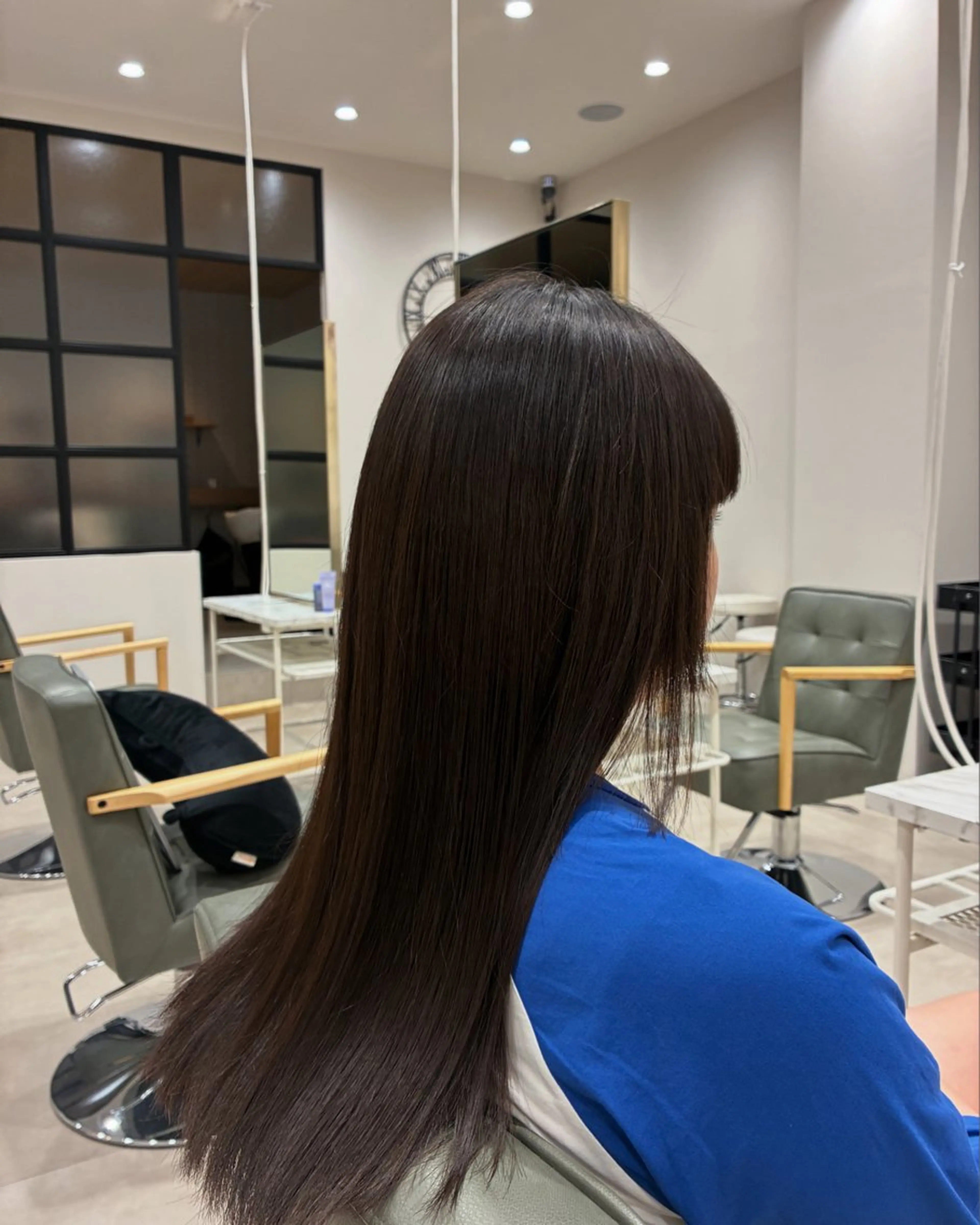 カラー 縮毛矯正 Lapel green所属・カラーモデル Takahataのヘアスタイル