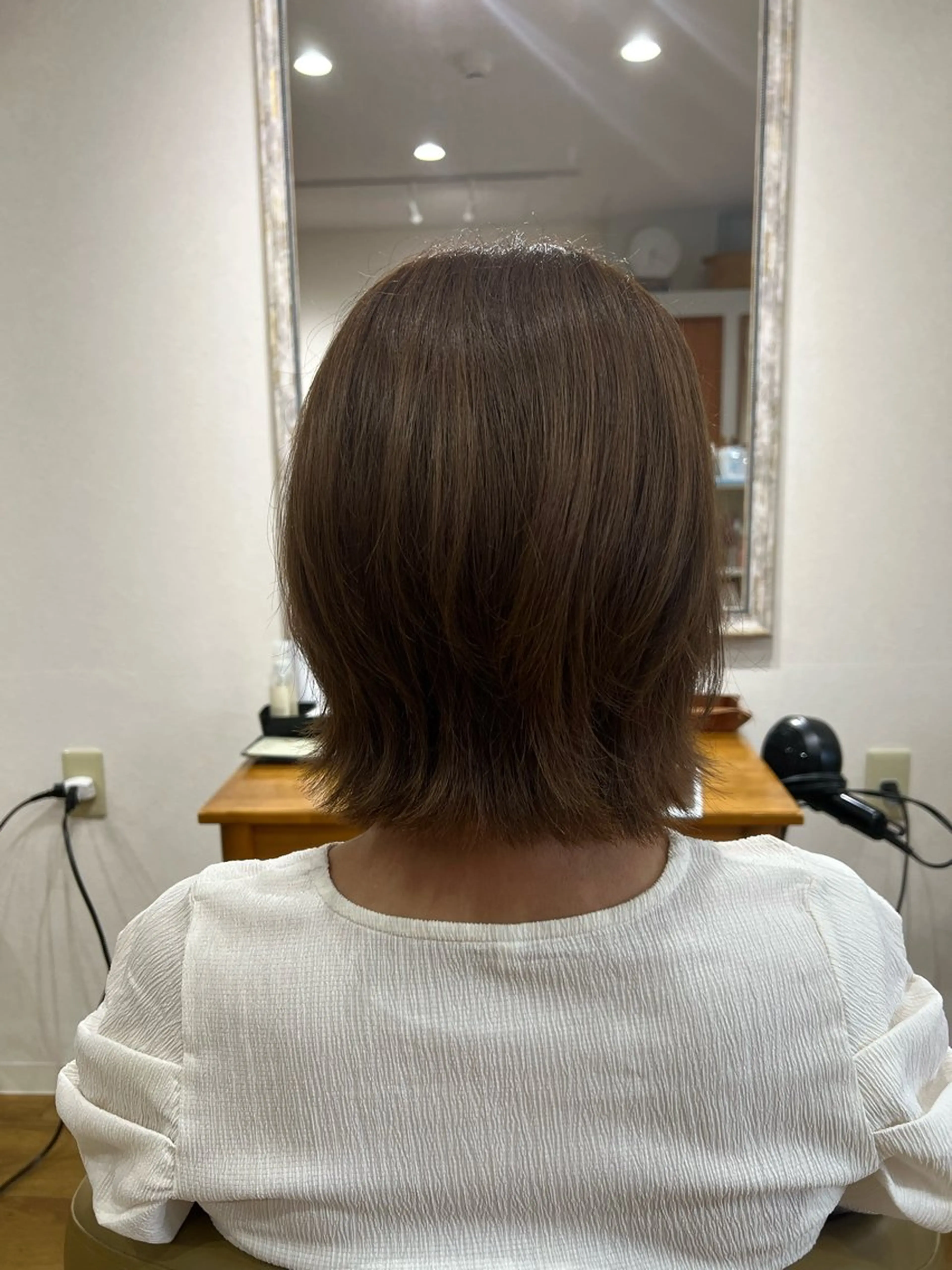 ミディアム 透明感カラー🩵/ 艶カラー/minaのヘアスタイル