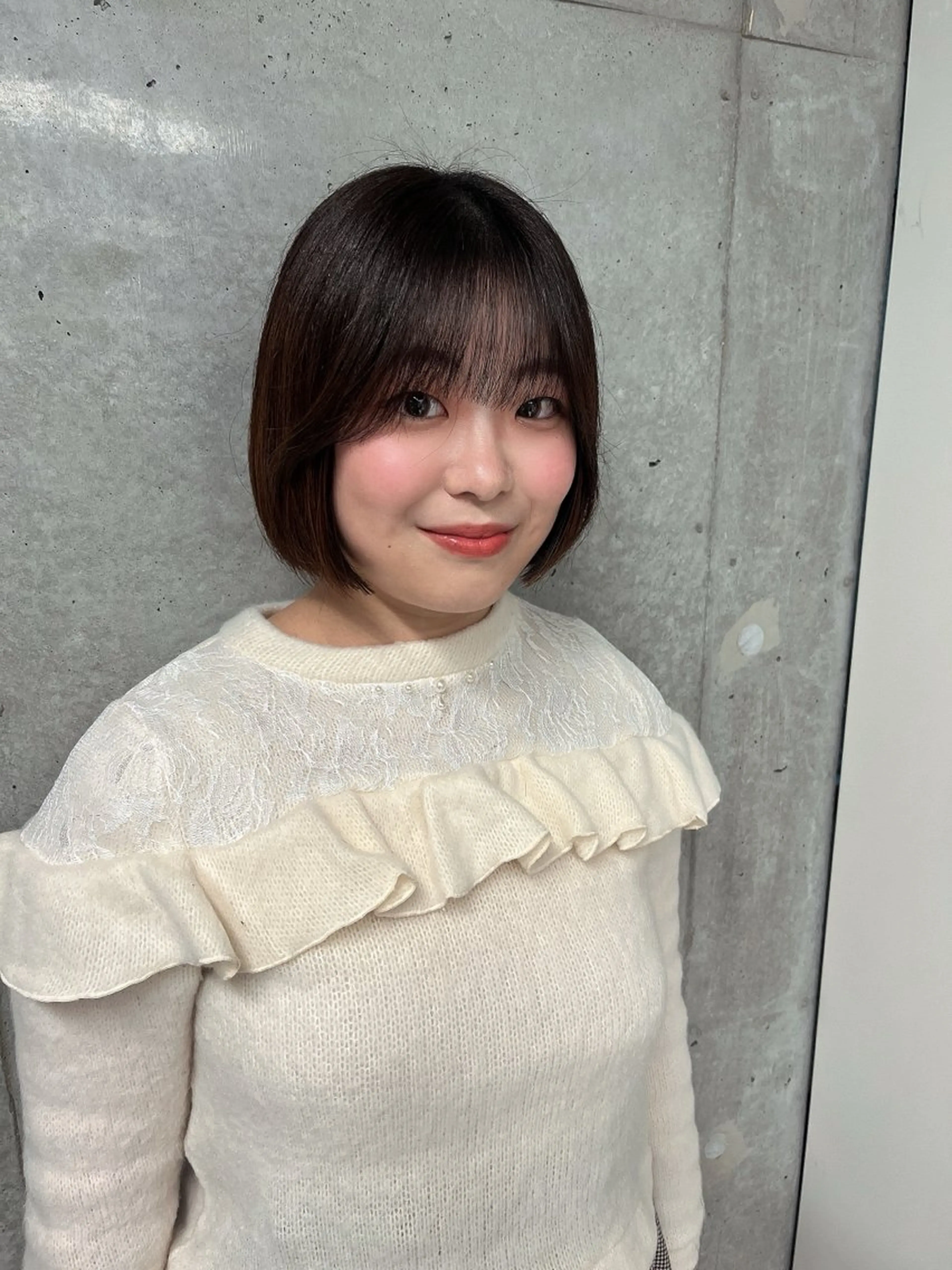 ショート ボブ りおな/エクステ /ミルクティーカラーのヘアスタイル