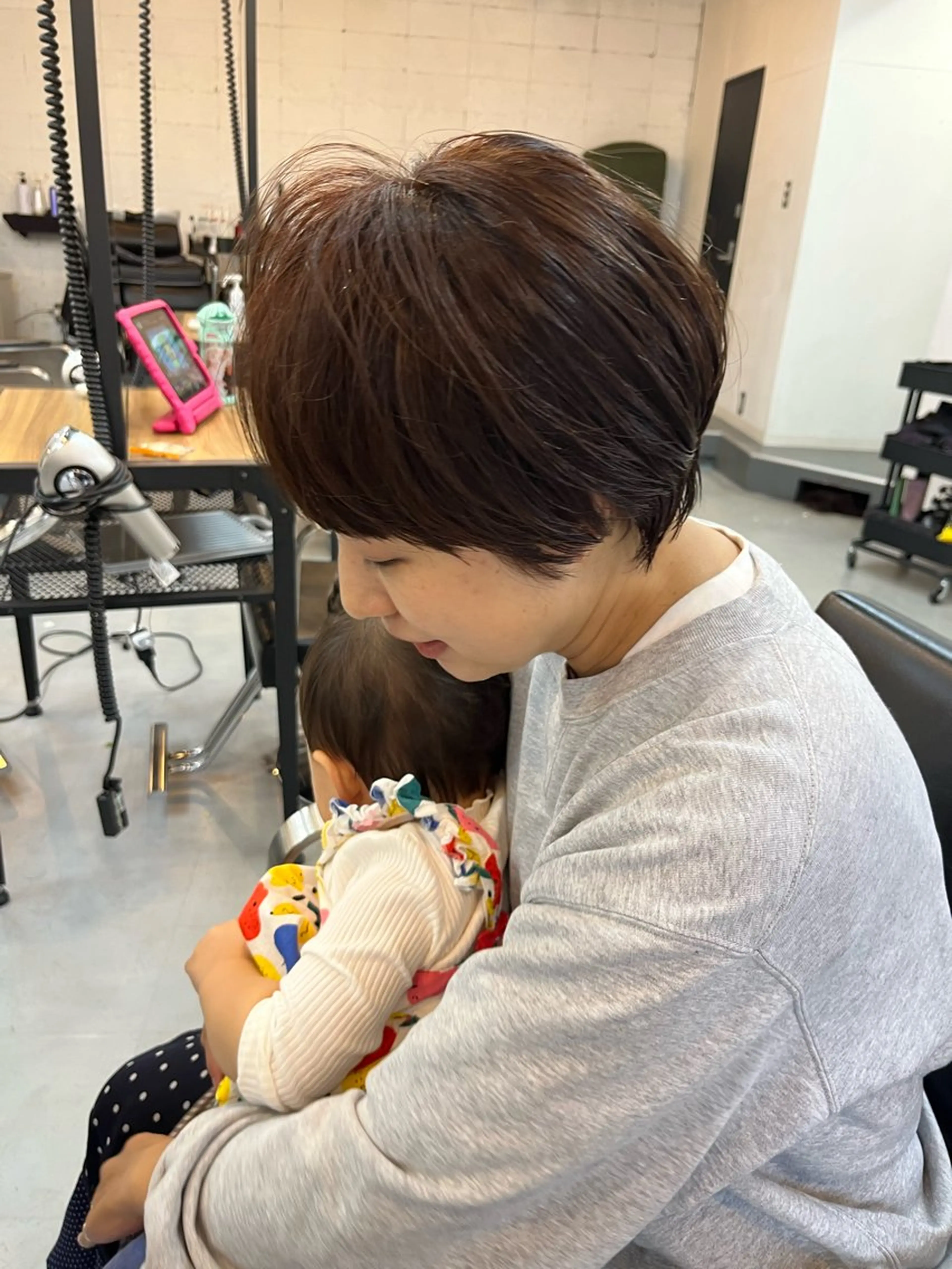 ショート sai x所属・奥秋 理紗　sai xのヘアスタイル