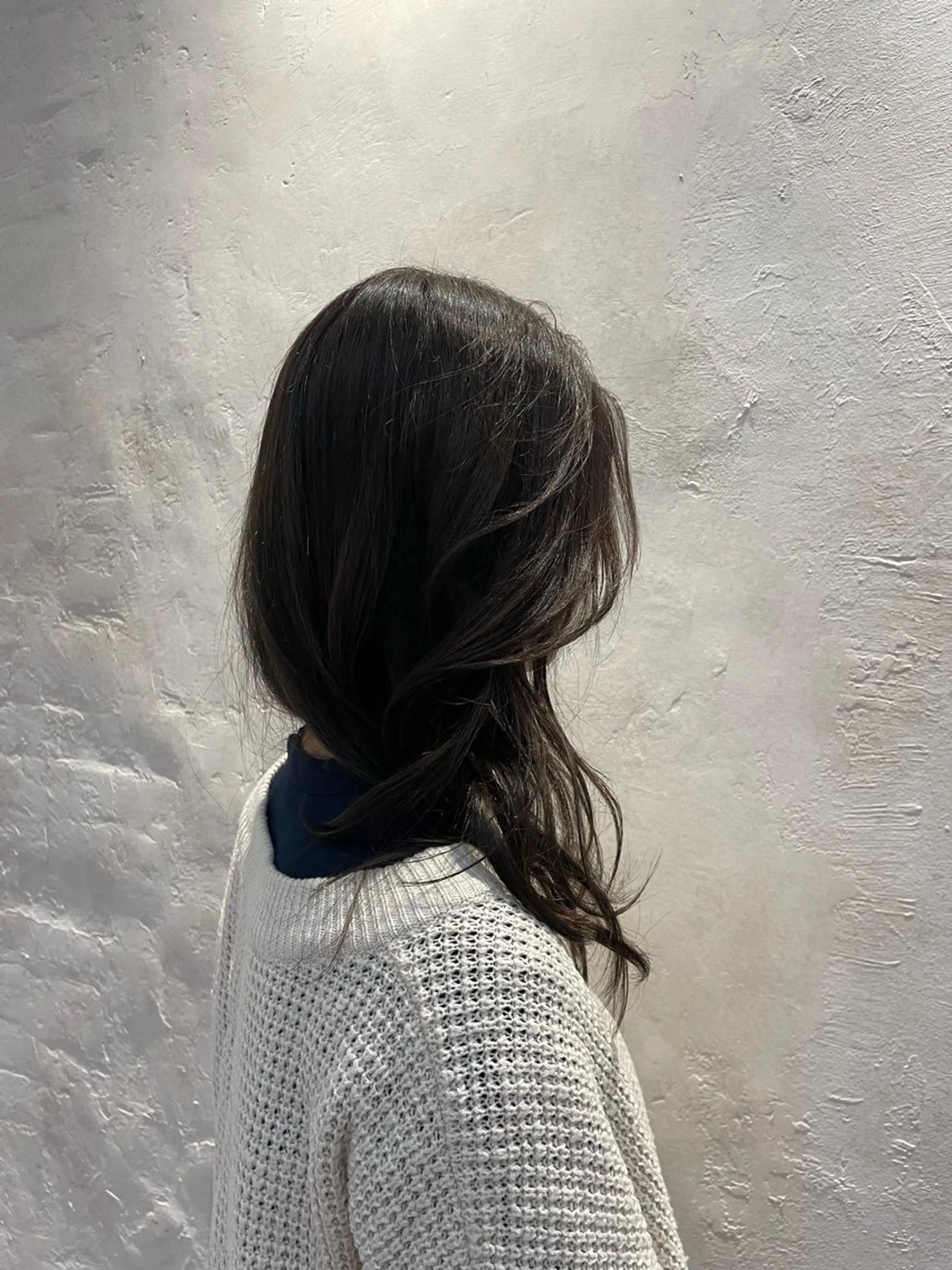 ロング シモカワ マシロのヘアスタイル