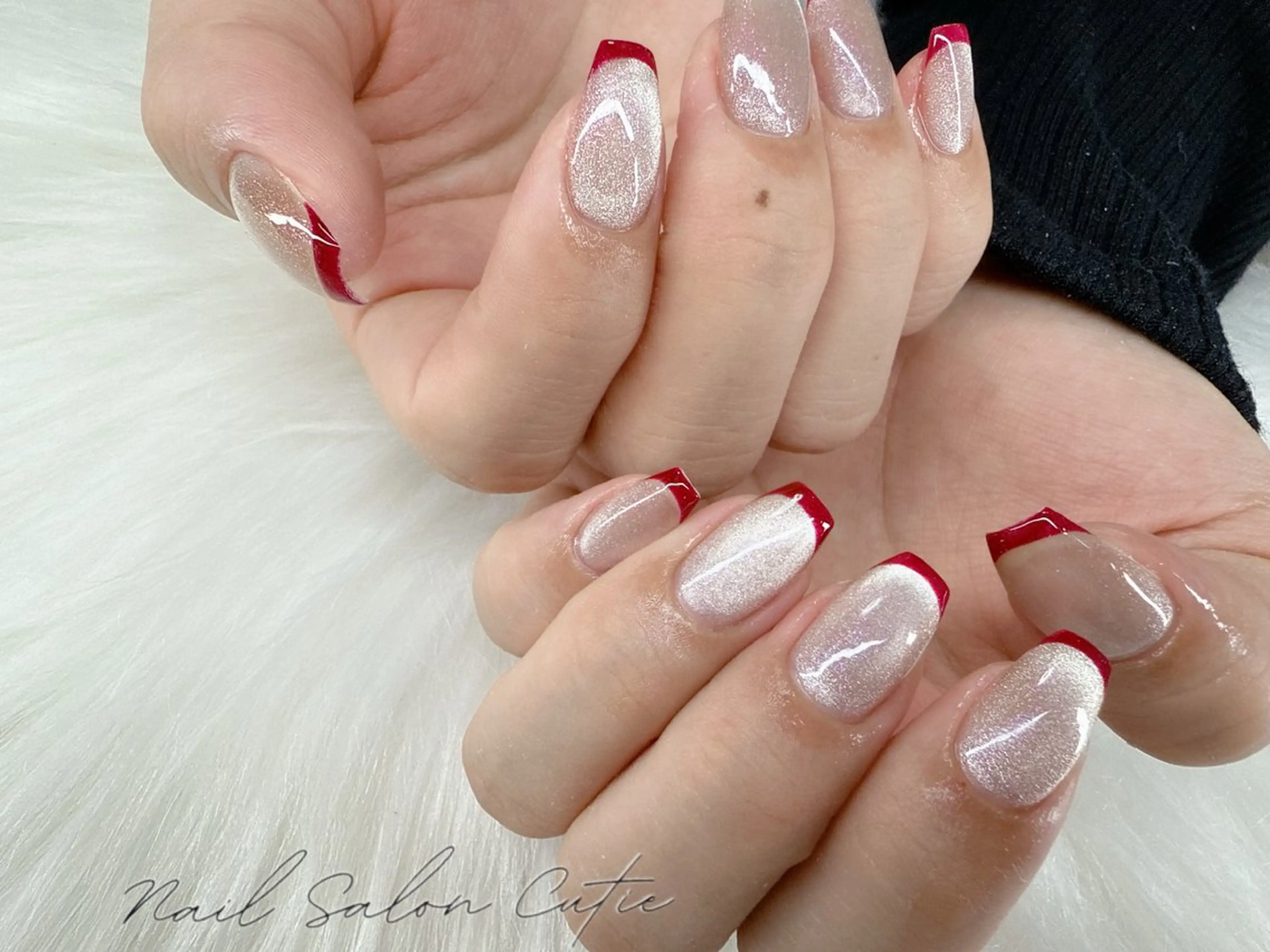 [フレンチ]スキニー風☆ベースマグネット🧲の写真