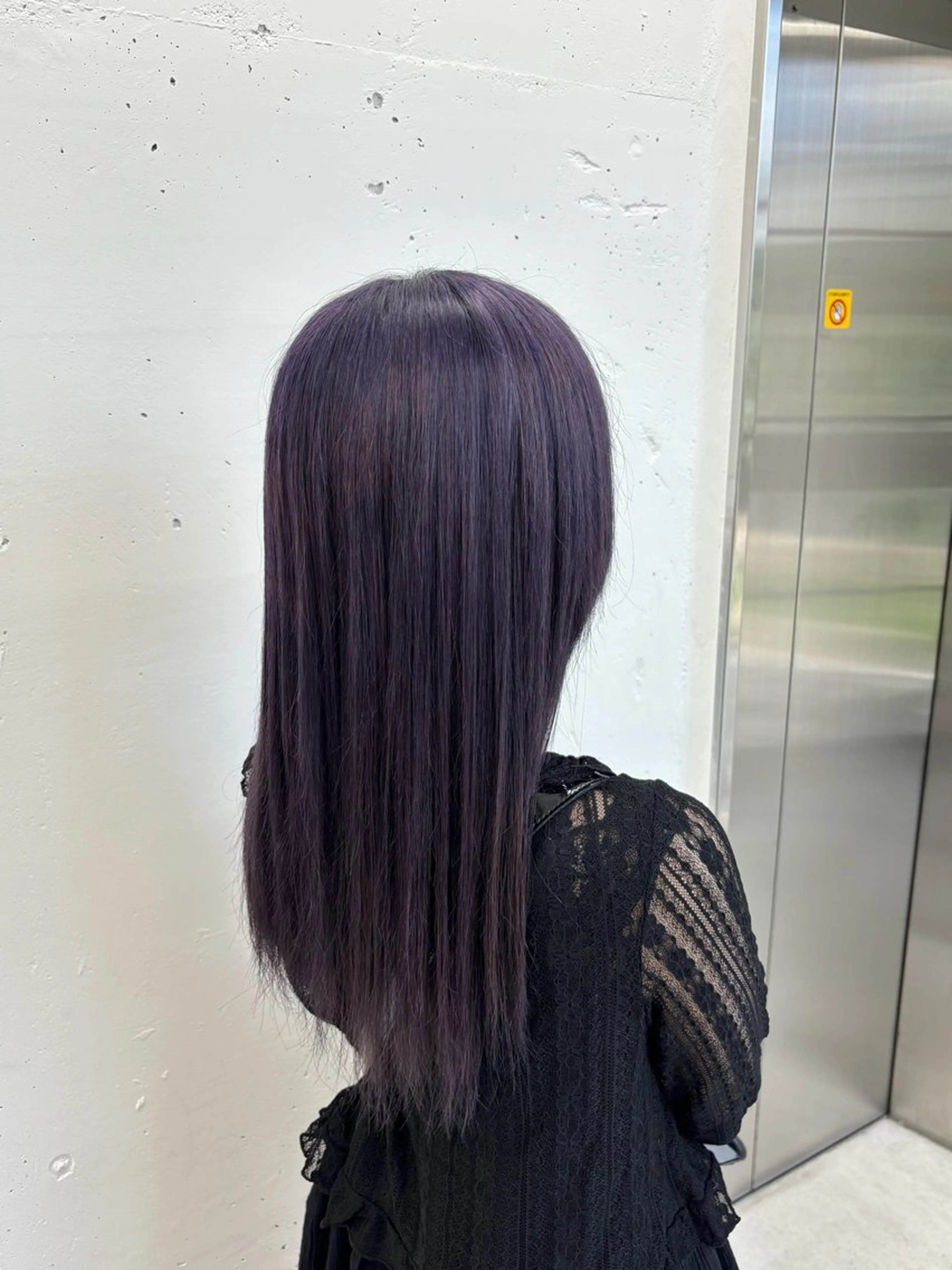 セミロング カラー 透明感カラー バイオレットカラー ヘアカラー トリートメント ヘッドスパ 🌼あいり🌼 JILLSTUDIOのヘアスタイル