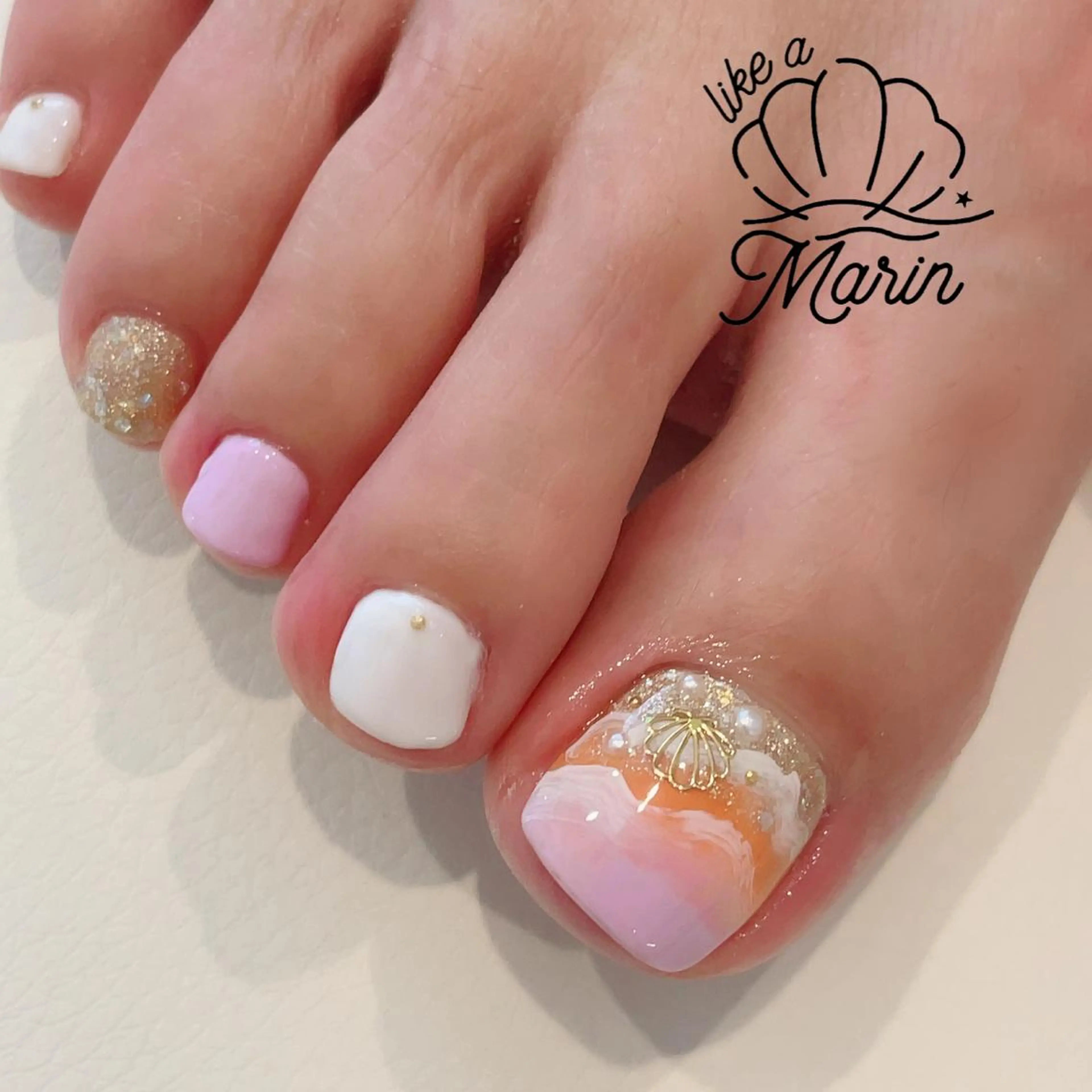 ネイル Serenity by Mari所属・Shinozaki mariのネイルデザイン