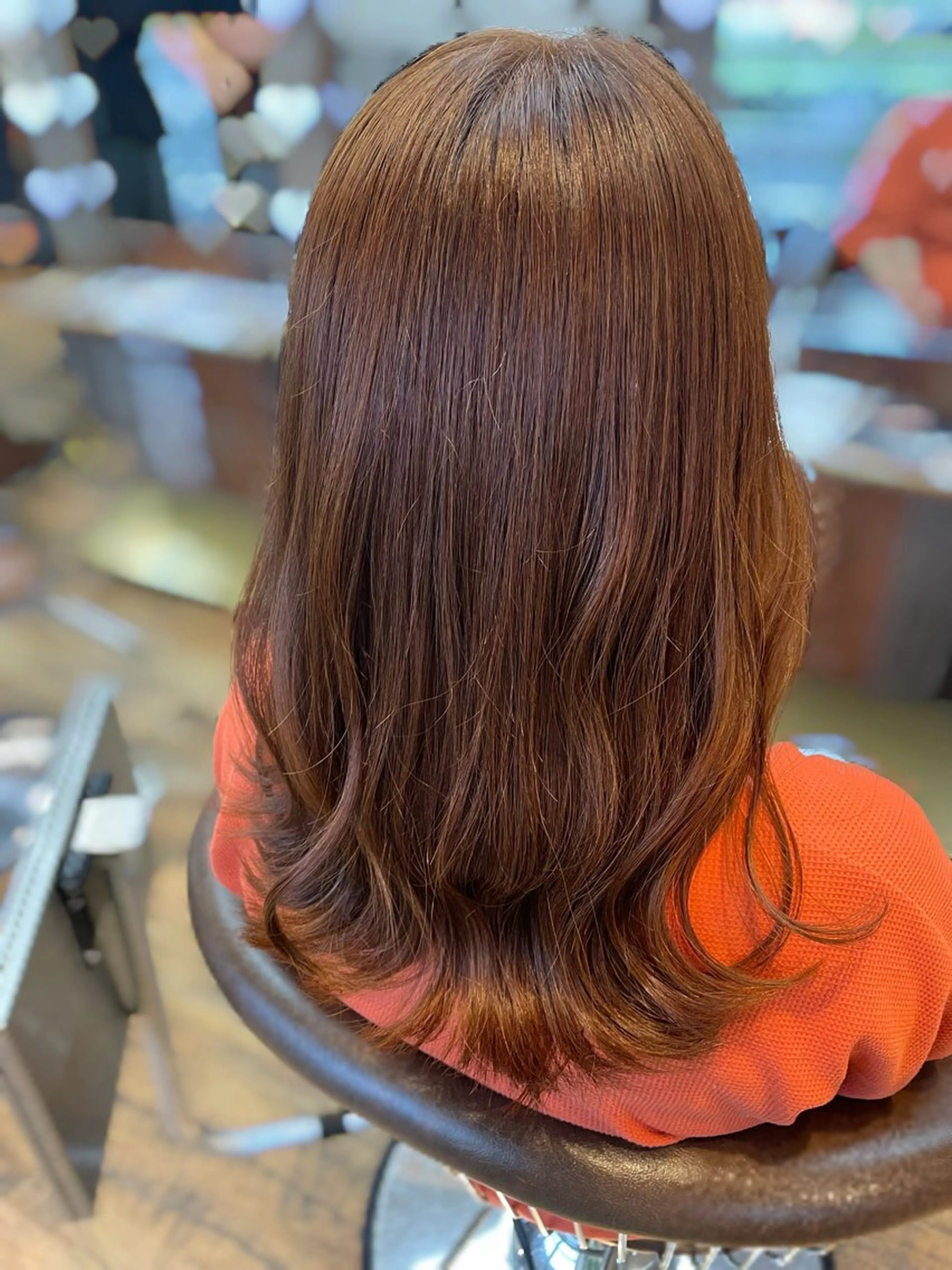 カラー レナ┊︎髪質改善 ┊︎シルクストレートのヘアスタイル