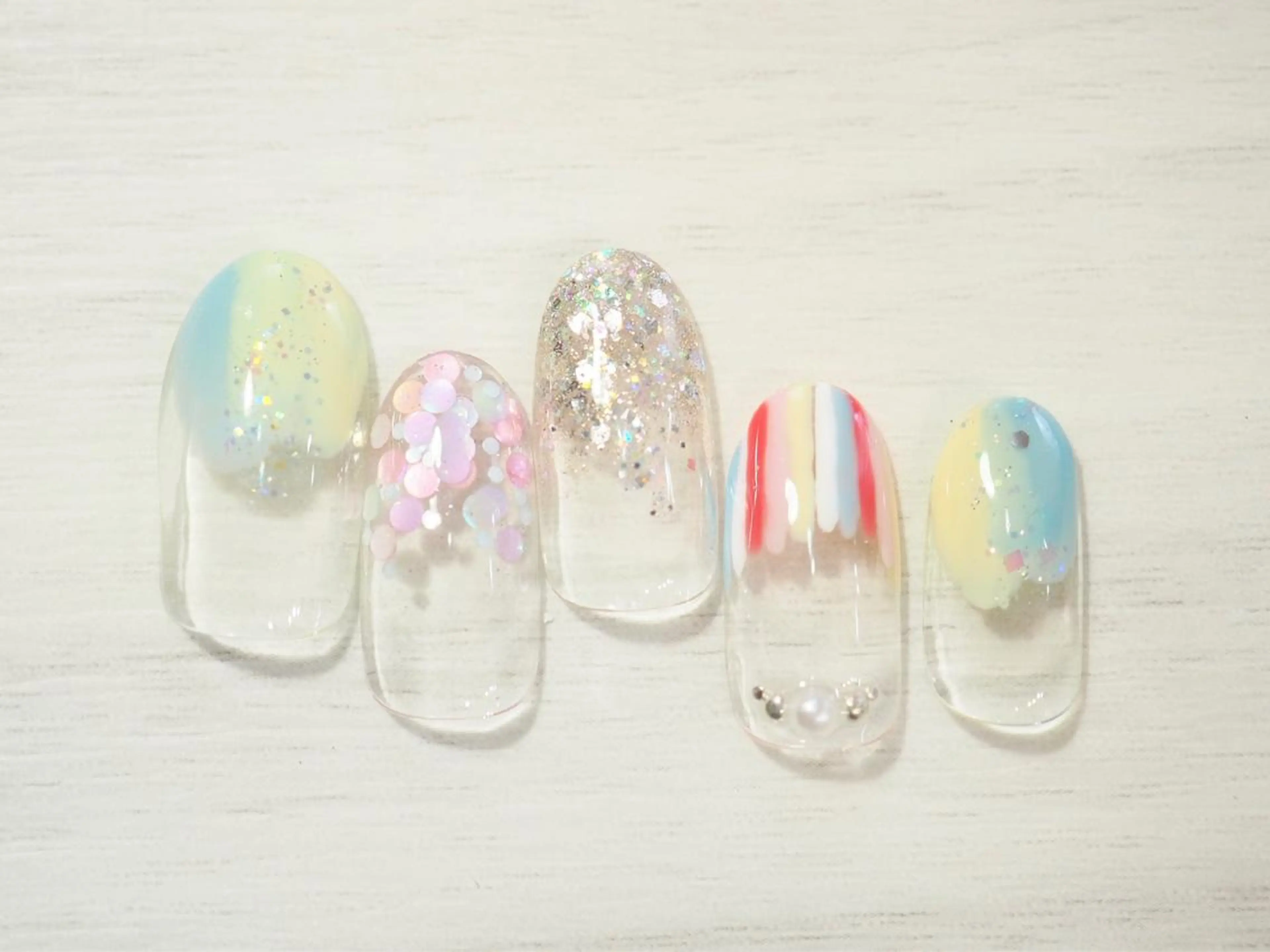 ネイル ハンドネイル トップネイリスト Ribbon立川店のネイルデザイン