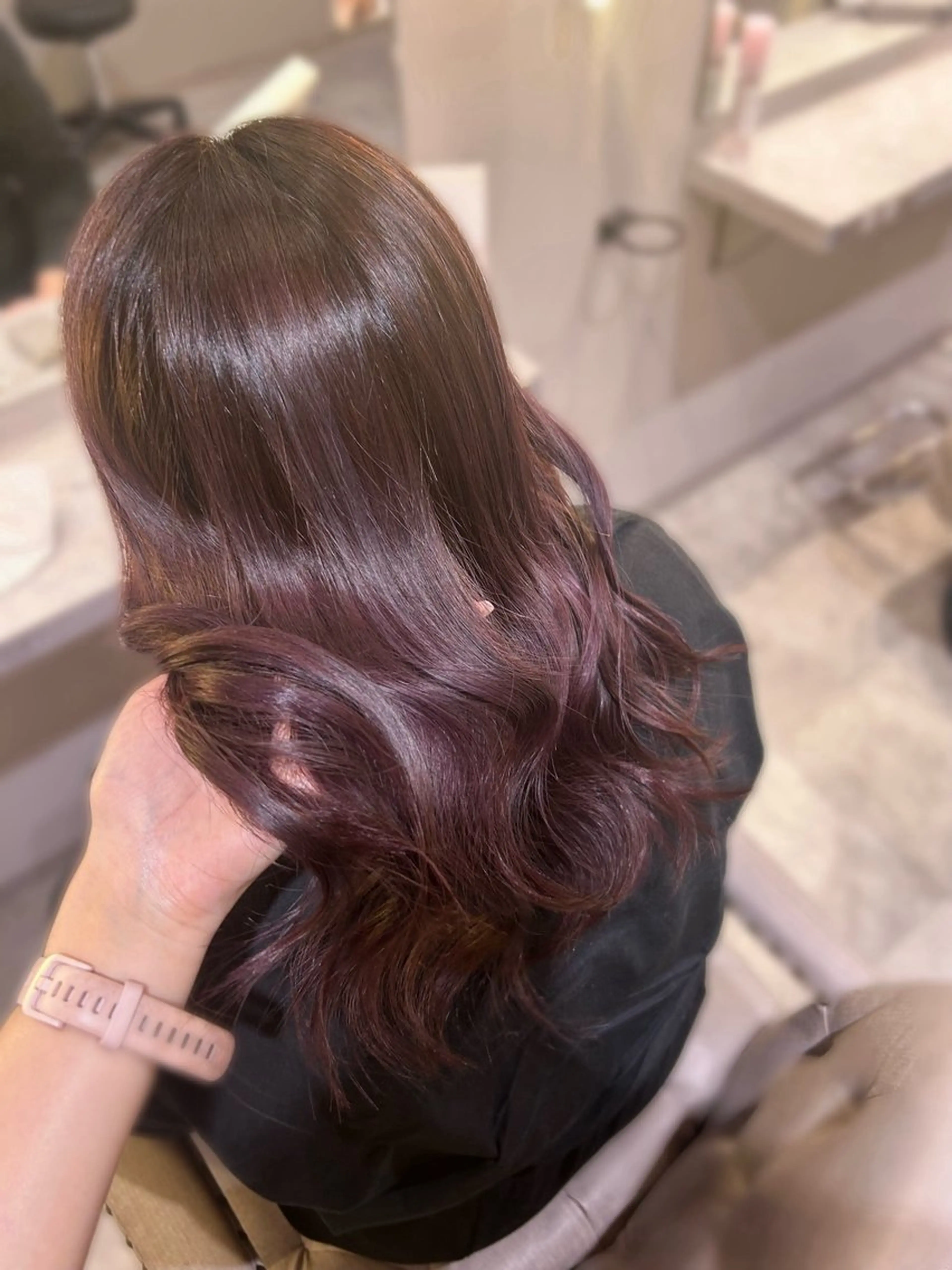 カラー 🤍ふんわりアイドル カラー🎀Rio🪽のヘアスタイル