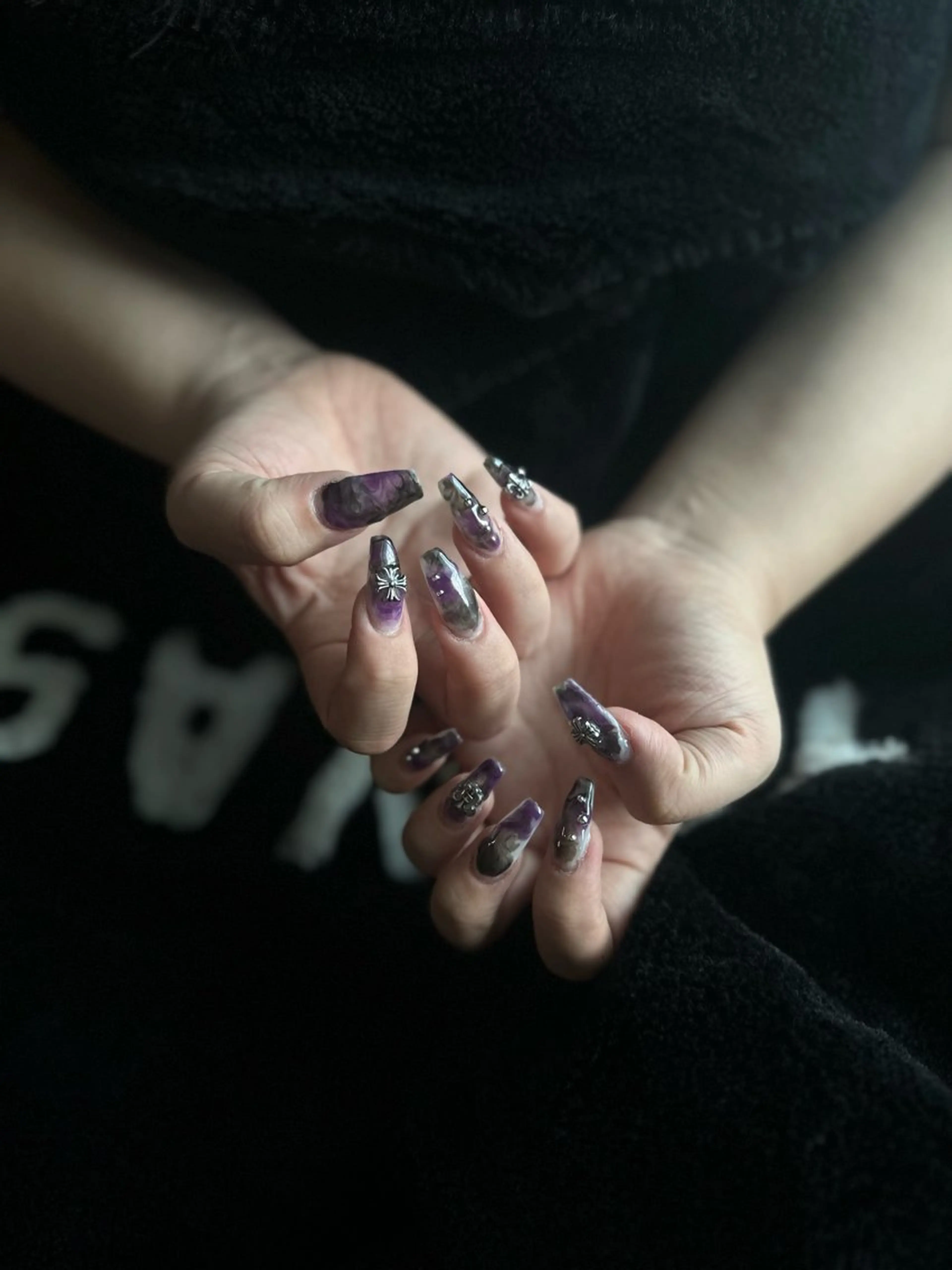 ネイル ニュアンスネイル MIYUU♡*.+ﾟ ワンホン/ニュアンスのネイルデザイン