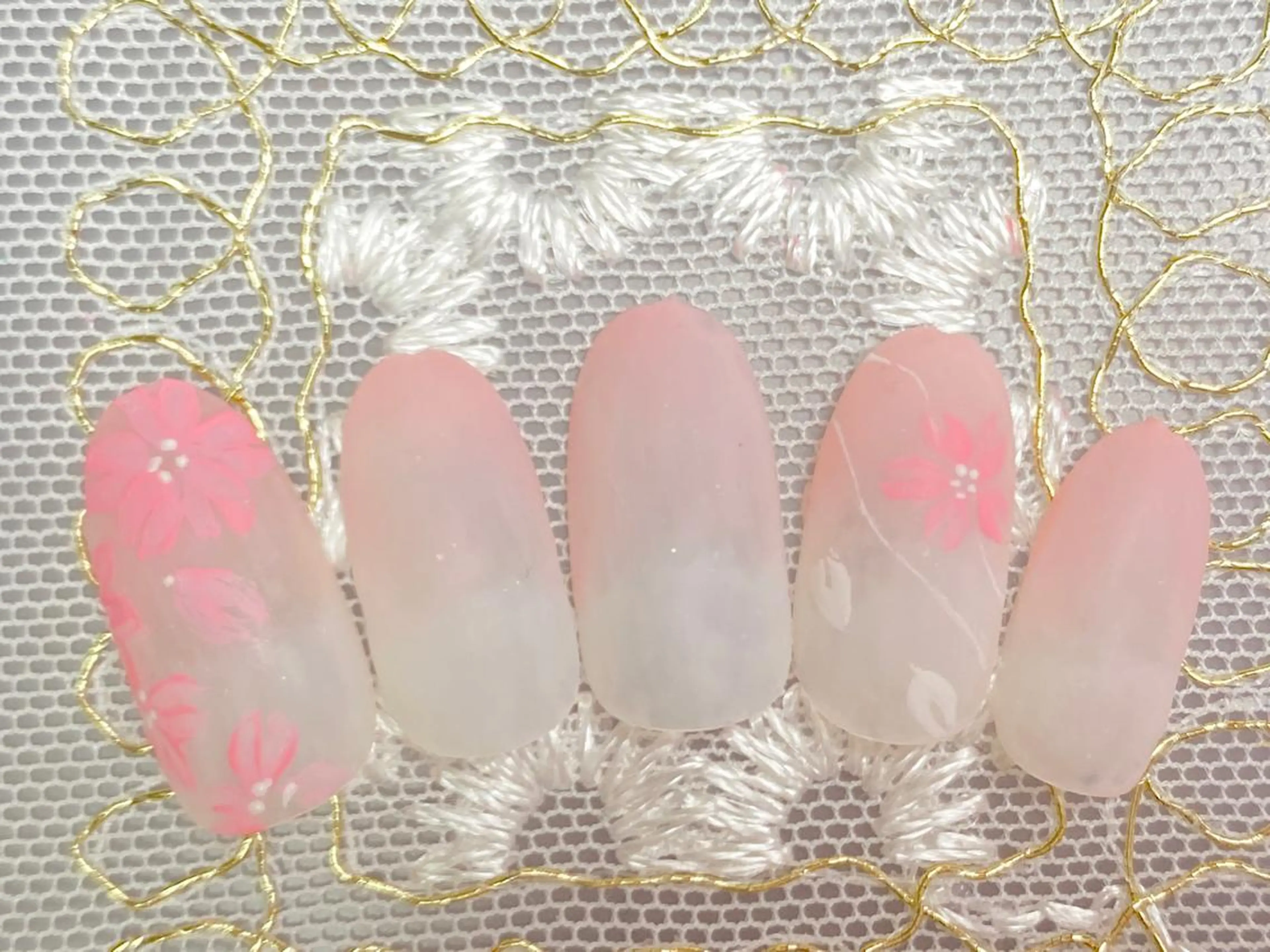 ネイル ジェルネイル ソフトジェル ハンドネイル リラネイル所属・福田 美代子のネイルデザイン