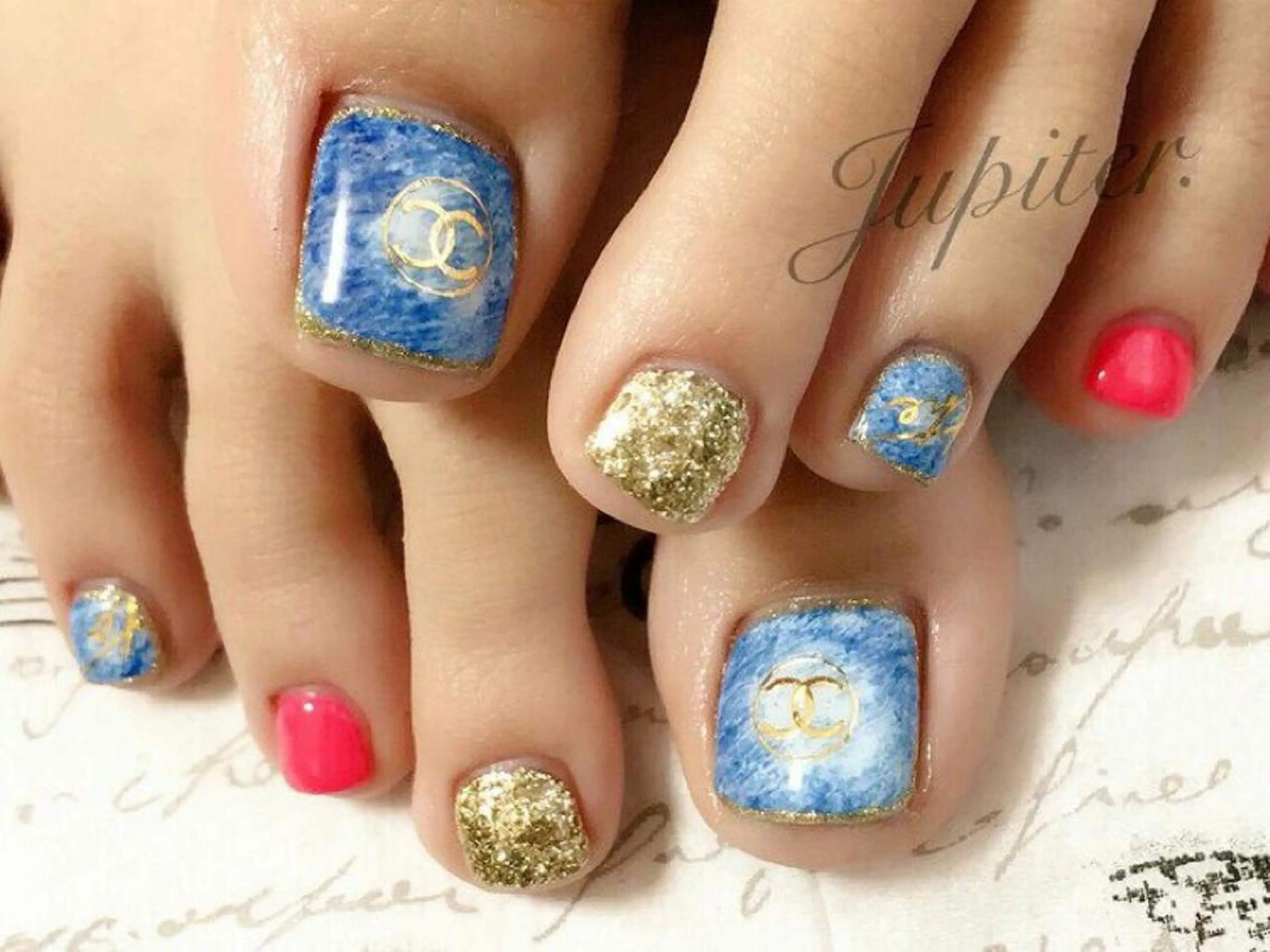 ネイル フットネイル PrivateSalon Jupiter所属・Jupiter .のネイルデザイン