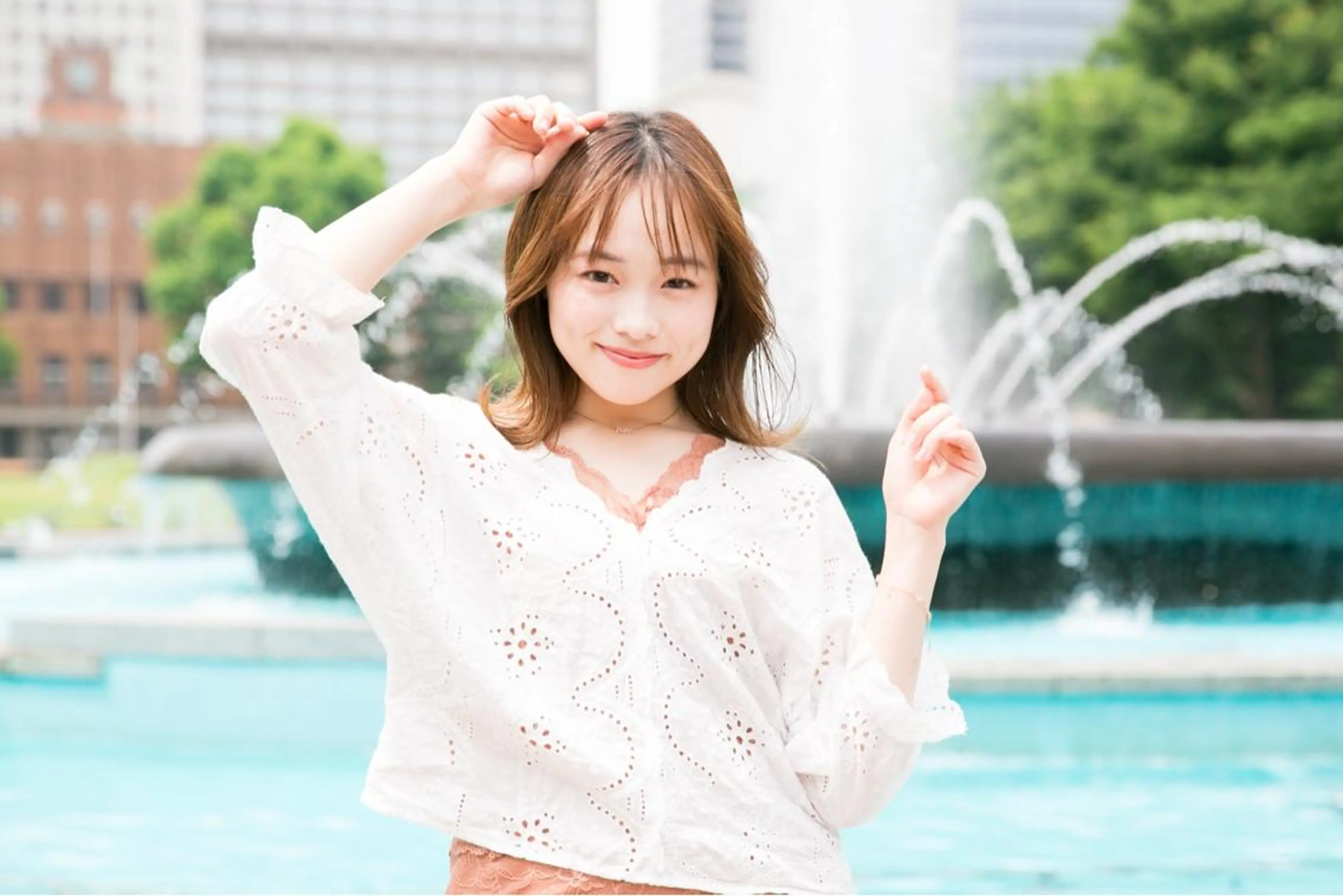 カット+イルミナカラー+髪質改善TOKIOトリートメントの写真