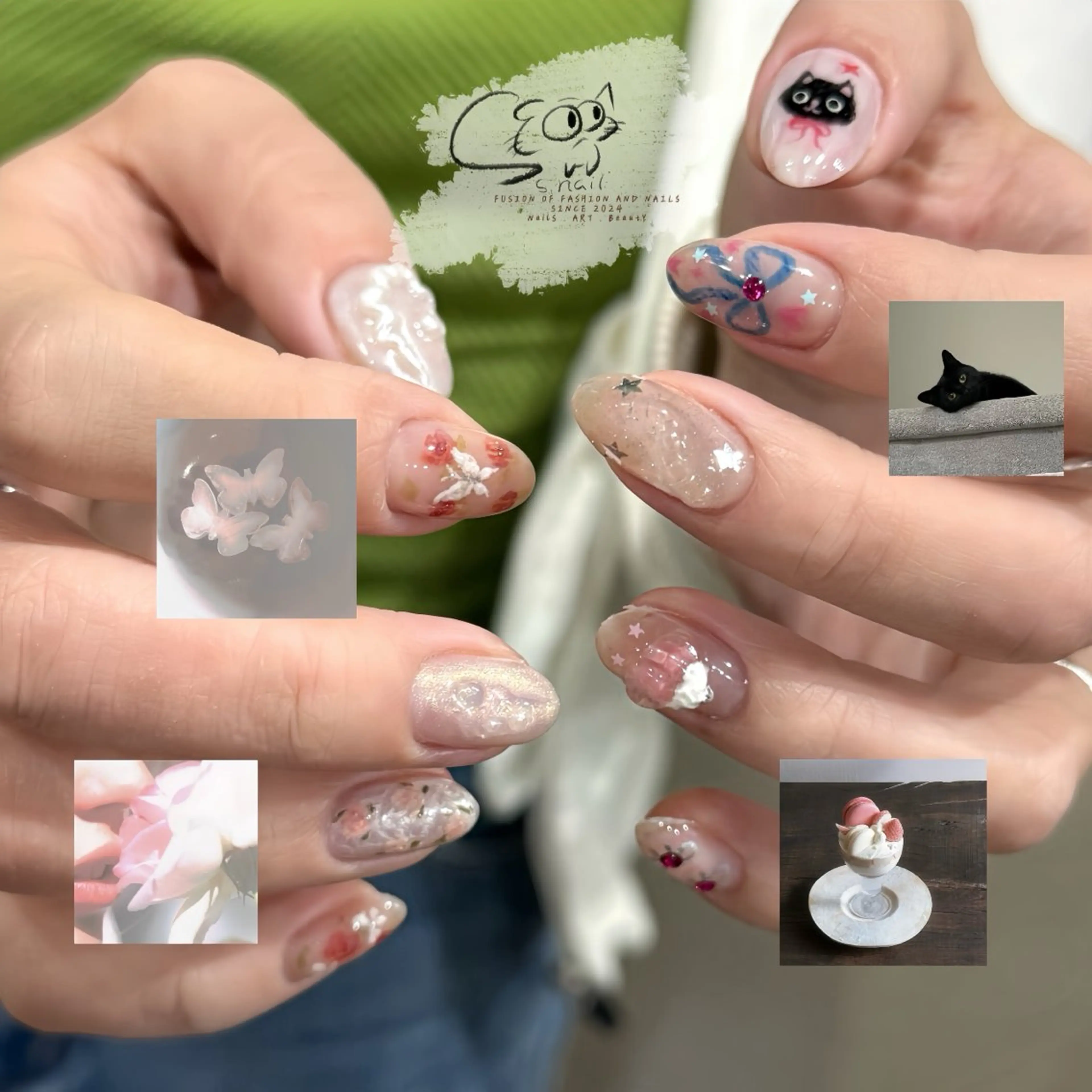 ネイル チークネイル フレンチネイル グラデーション マグネットネイル ワンカラーネイル ハンドネイル S.nail所属・S.nail _のネイルデザイン