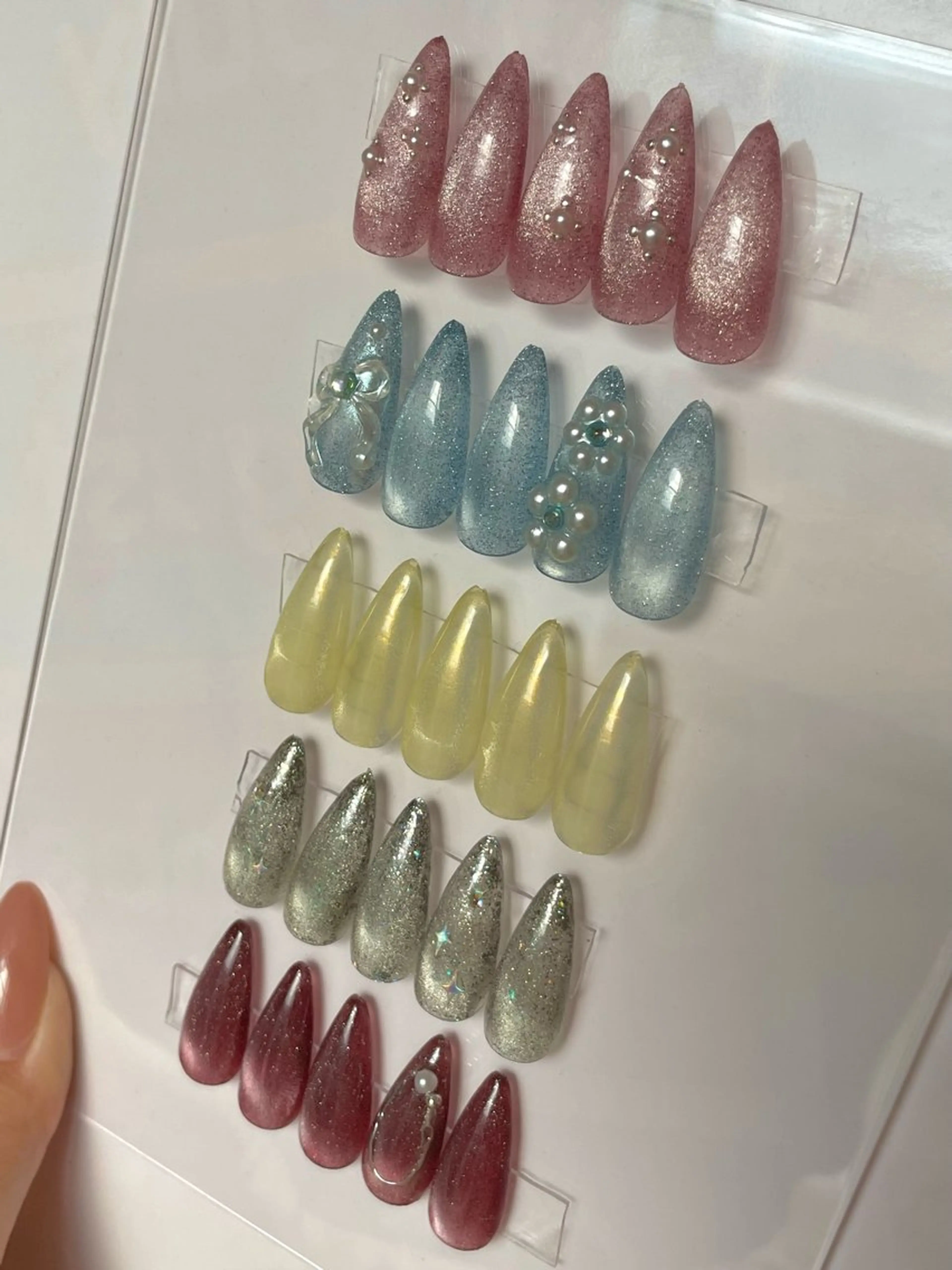 ネイル マグネットネイル Ri-e's nailのネイルデザイン