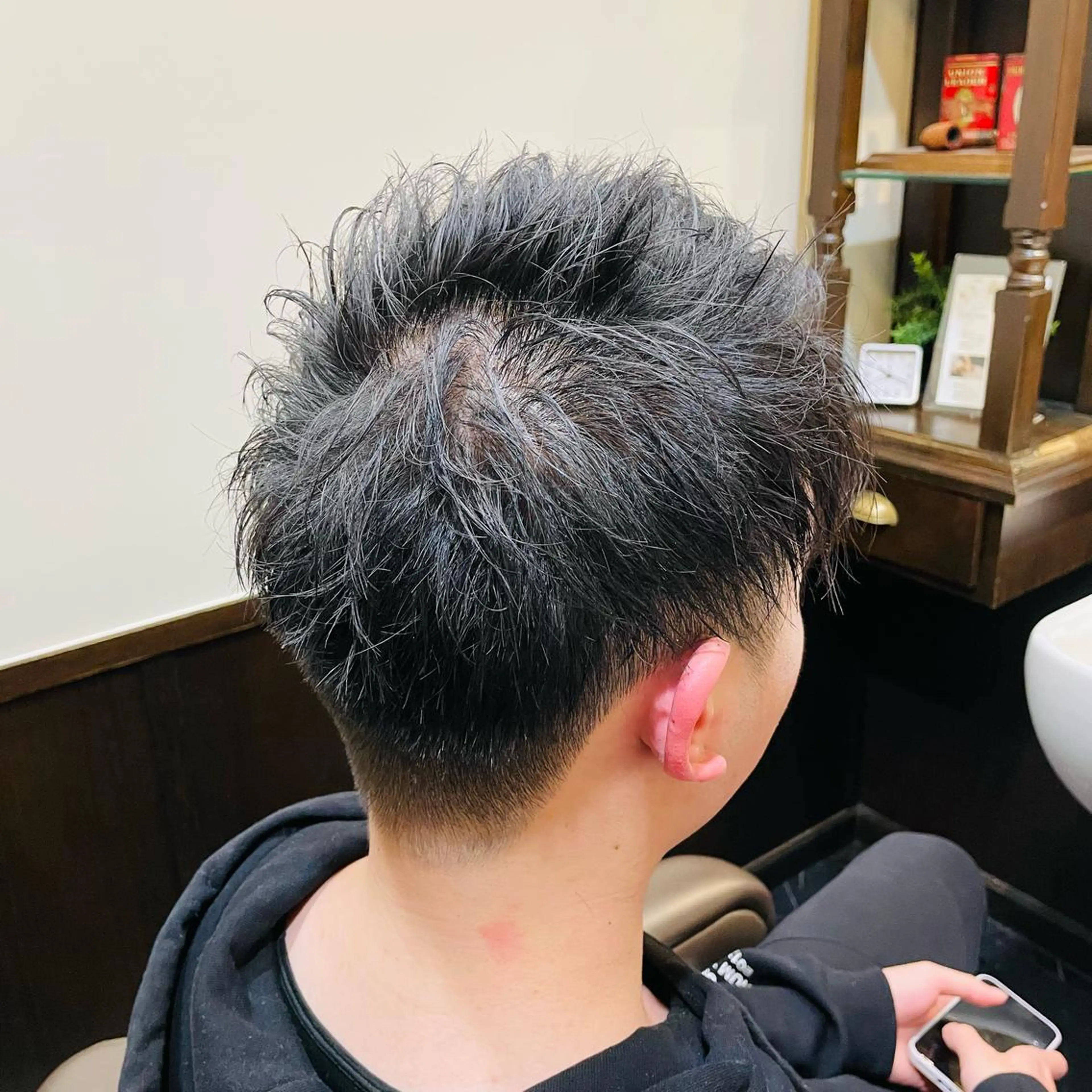 ショート メンズ premium barber表参道店所属・新田 梨乃のヘアスタイル