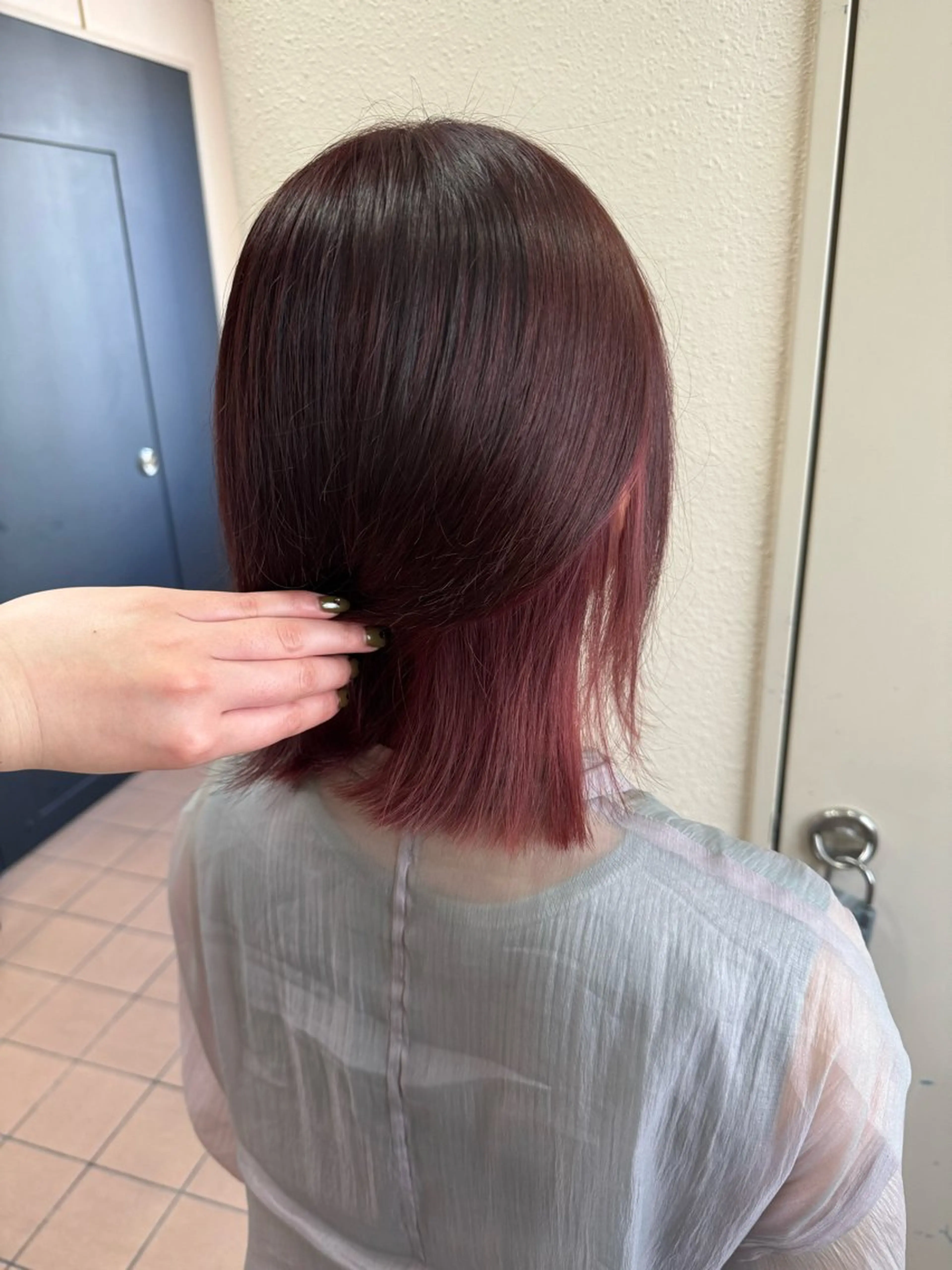 ミディアム カラー ヘアカラー トリートメント 🍒Nagisa 🍒のヘアスタイル