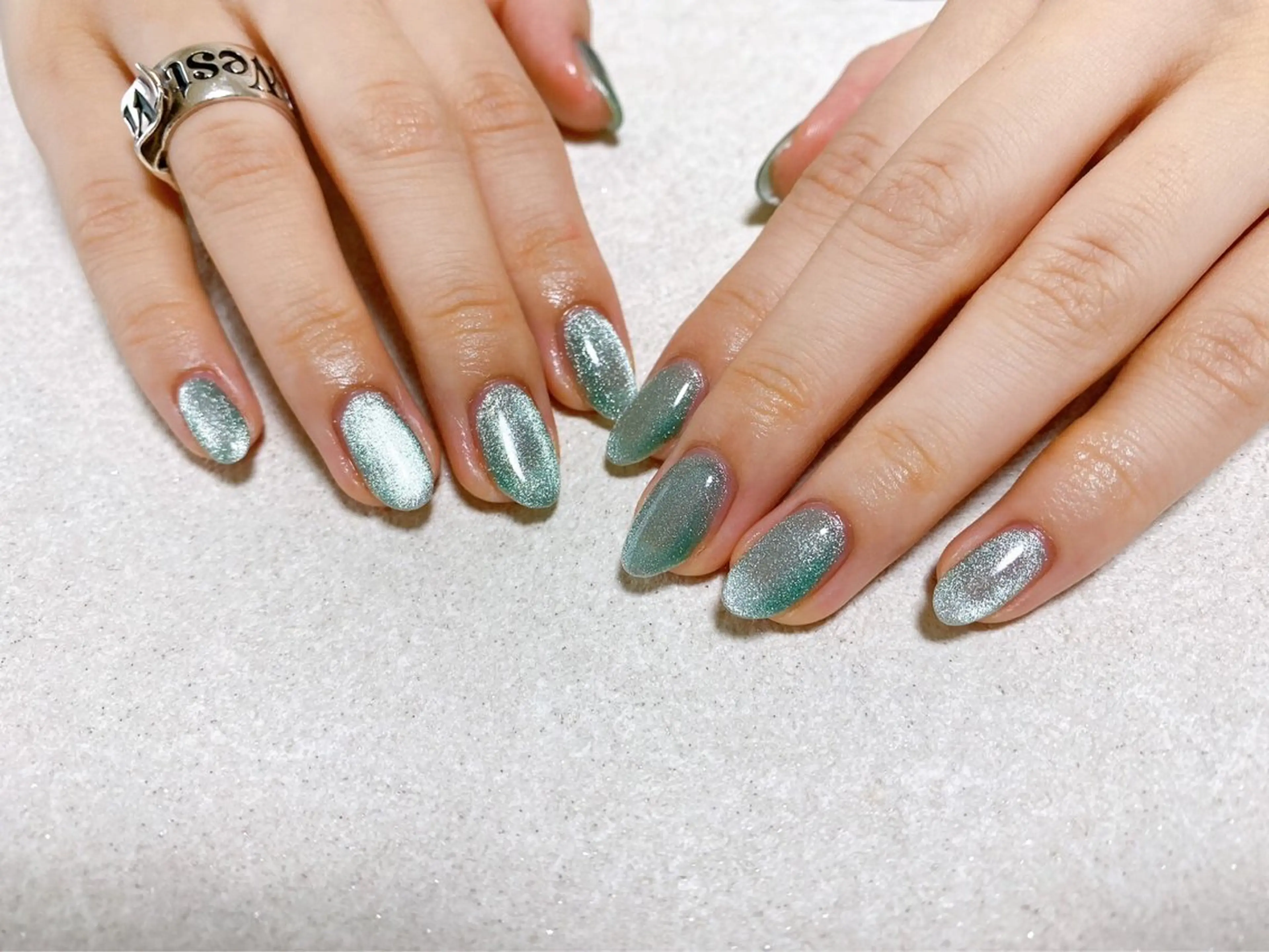 ネイル マグネットネイル ハンドネイル kiki nail 二子玉川のネイルデザイン