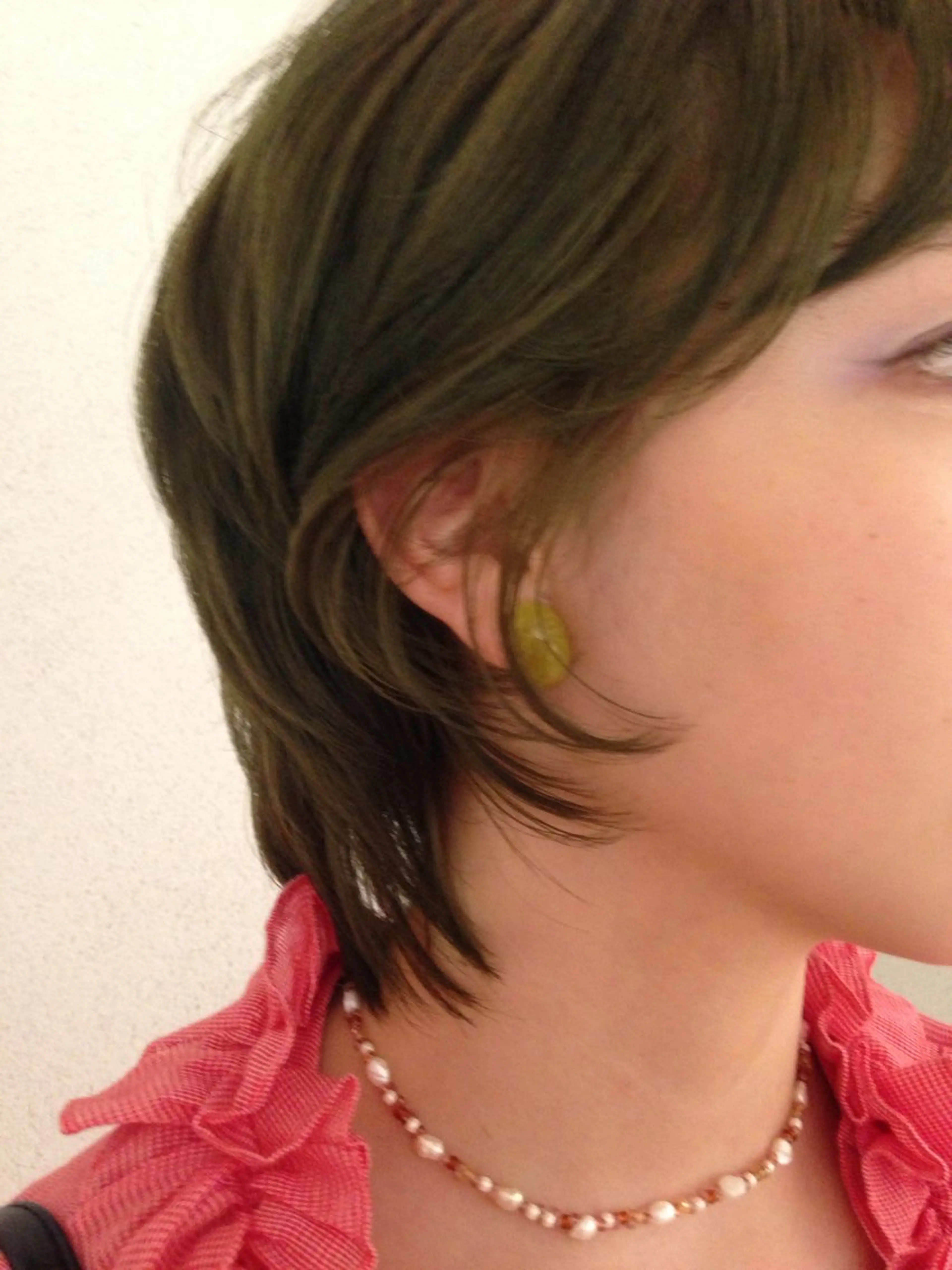 ショート カラー ブリーチ 透明感カラー ブリーチなしカラー ヘアカラー nanoha ‪ ꪔ̤のヘアスタイル