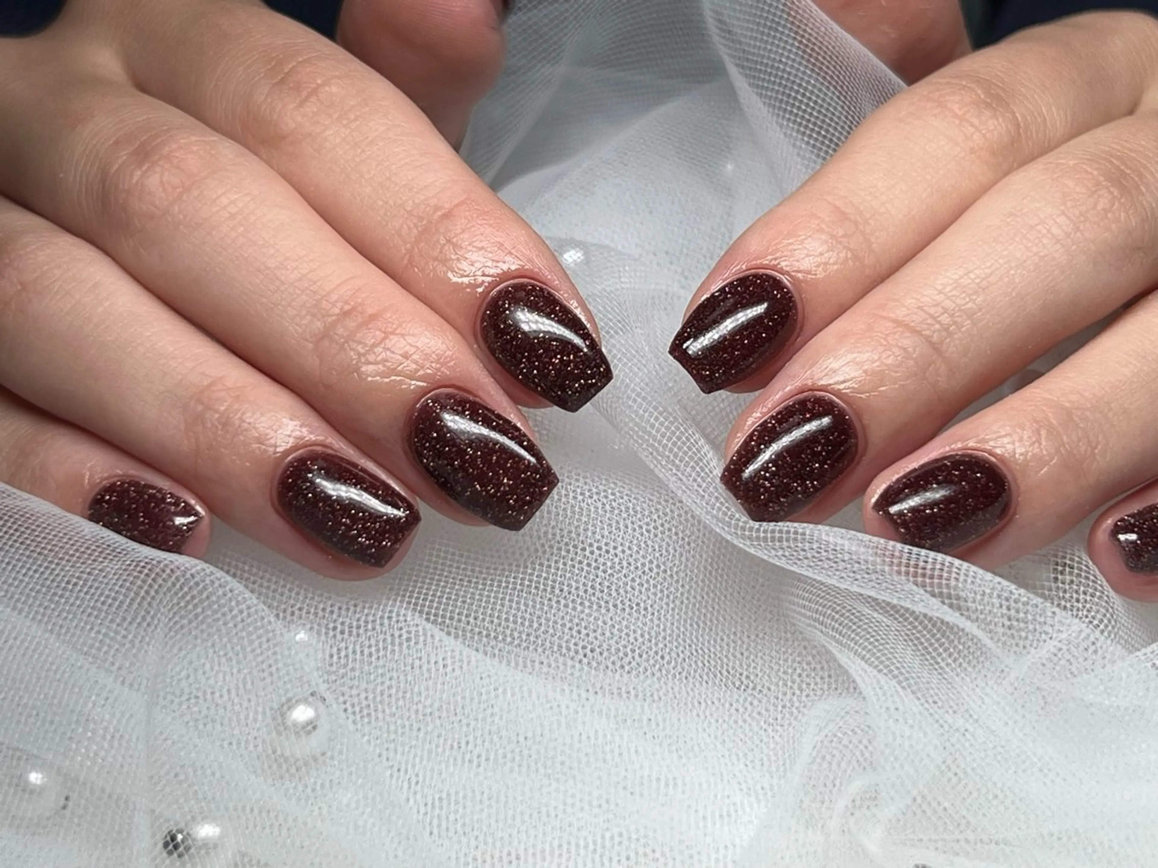 ネイル フラッシュネイル ジェルネイル グラデーション マグネットネイル 大理石ネイル(マーブル) 鮎川 沙希のネイルデザイン