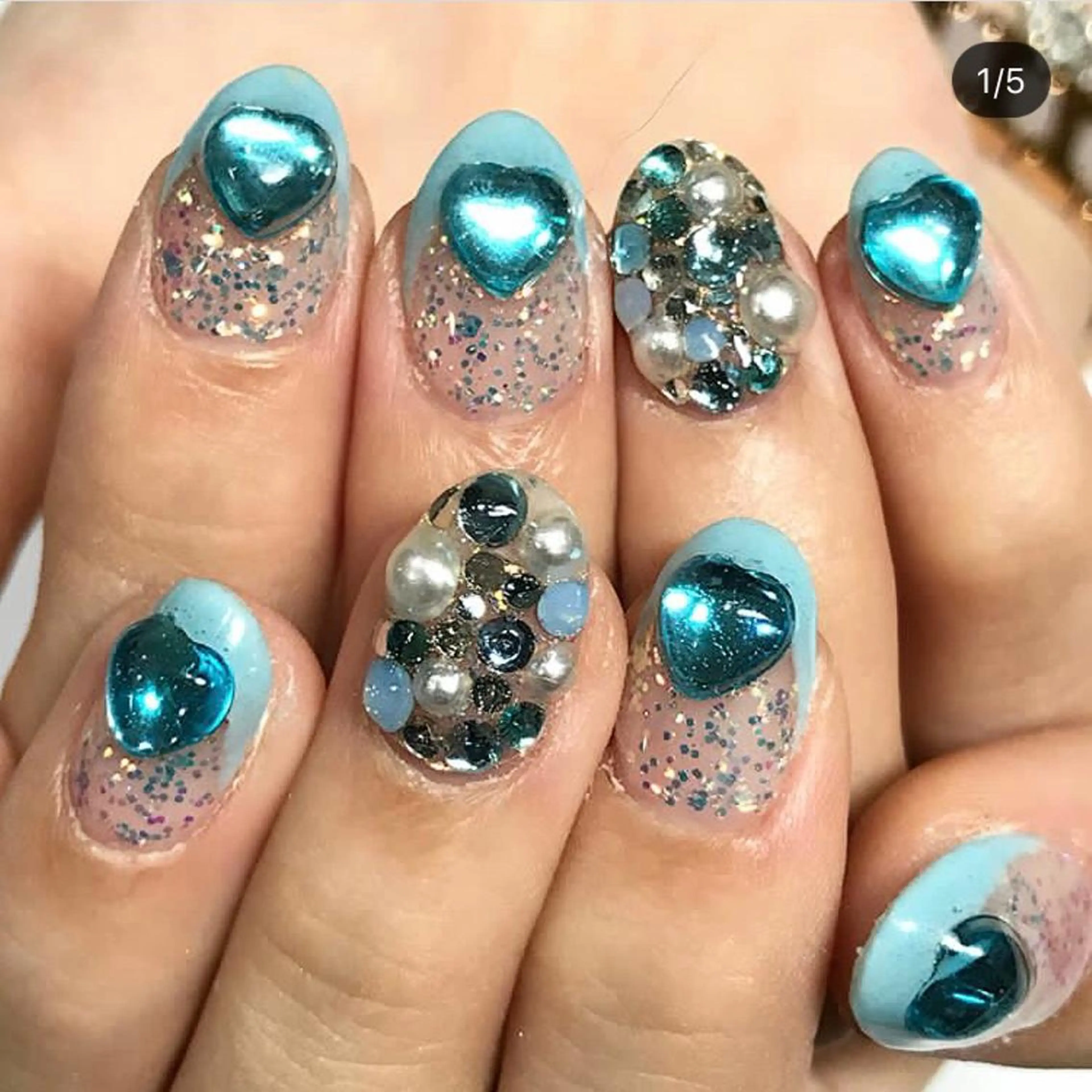 ネイル ジェルネイル 渋谷ビュレネイル Kaoruのネイルデザイン