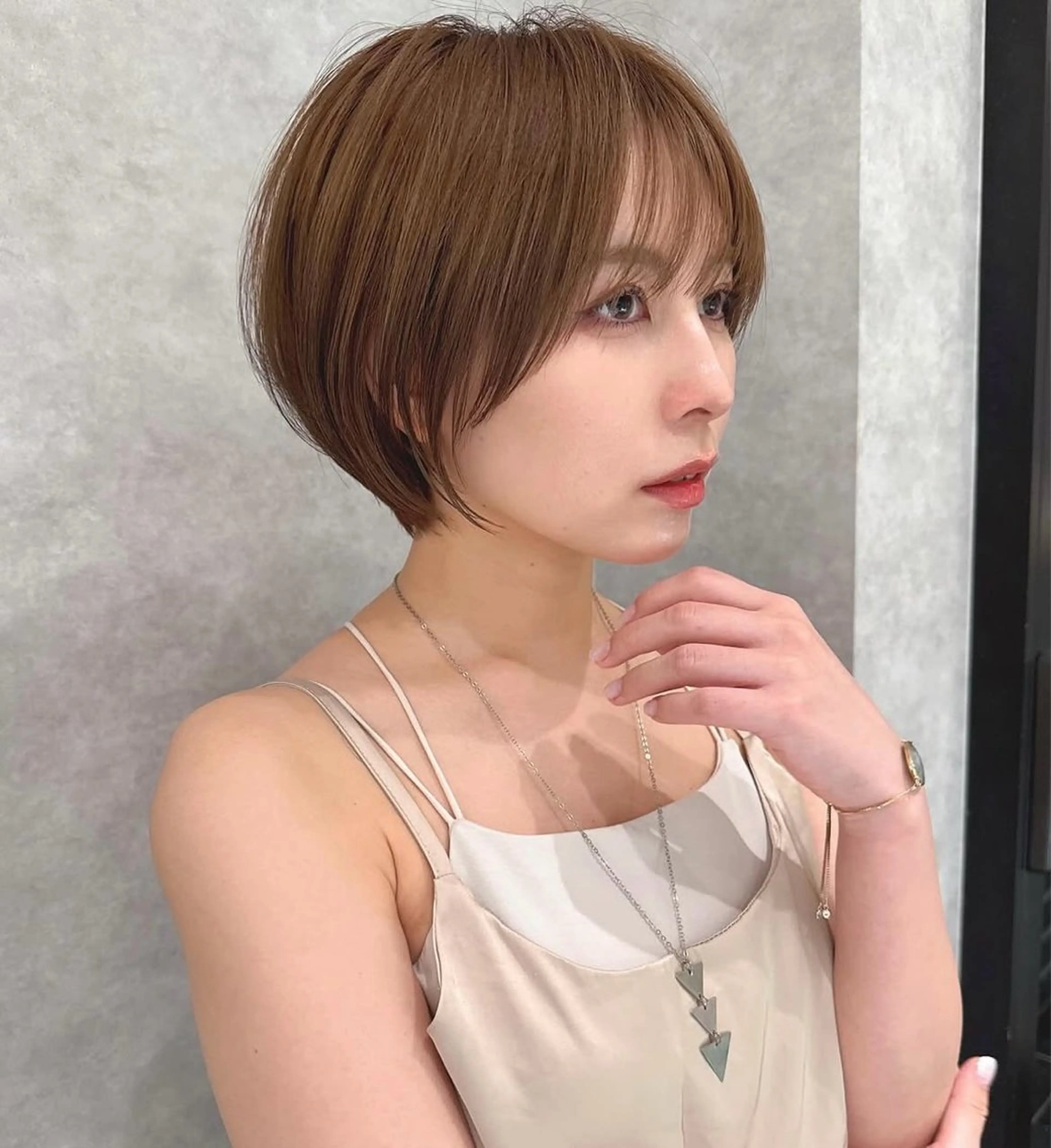 ショート カット MINX Ginza所属・ショートボブ・メンズ ☘️寺本彗人のヘアスタイル