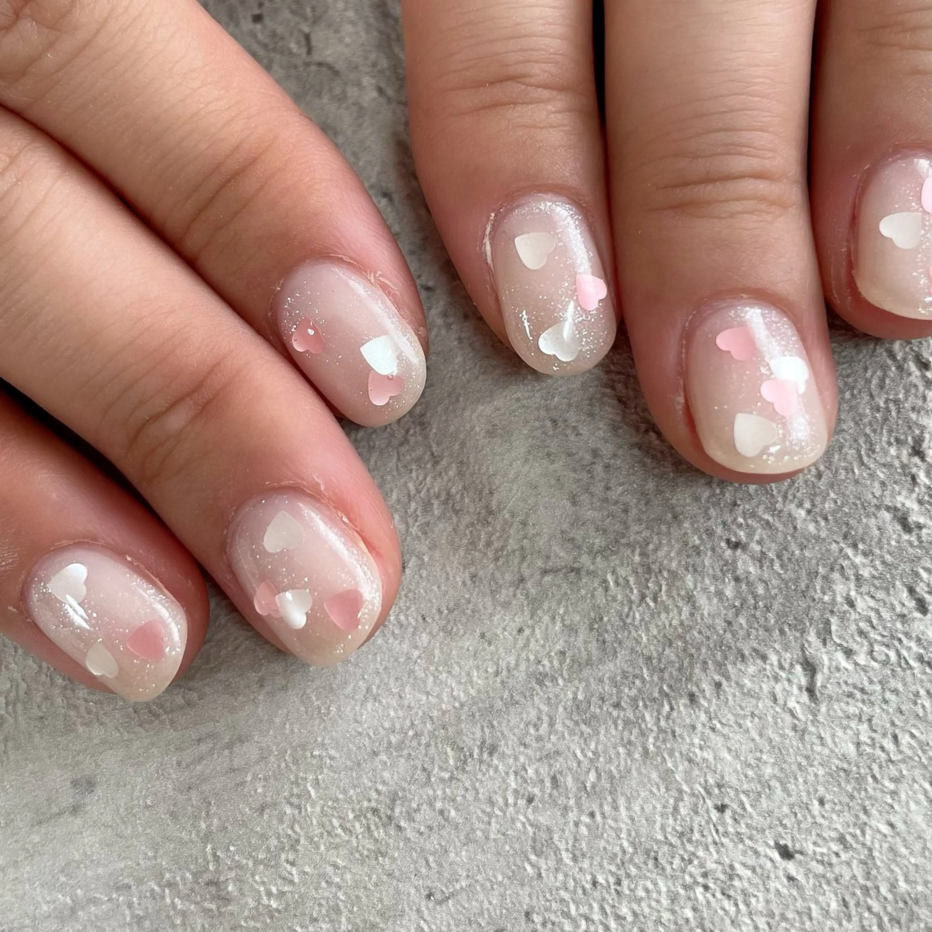 ネイル ジェルネイル シンプルネイル 東 千夏のネイルデザイン