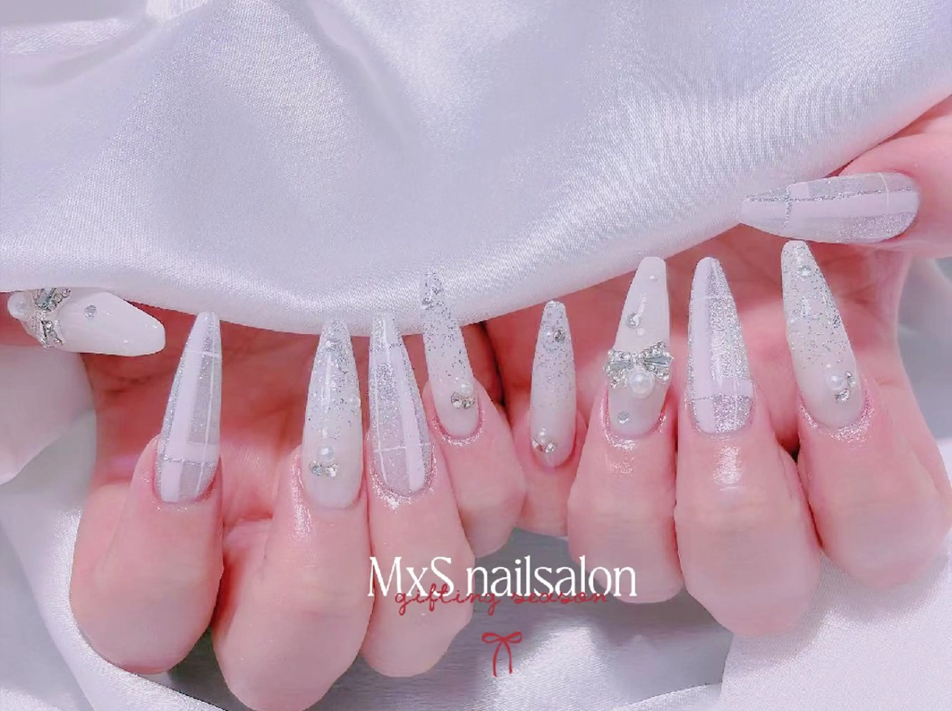 ネイル ハンドネイル MxS Nail 【長さだし/フィルイン/マグネット/ワンホンネイル/韓国ネイル/パラジェル】所属・M×S Nail みなのネイルデザイン
