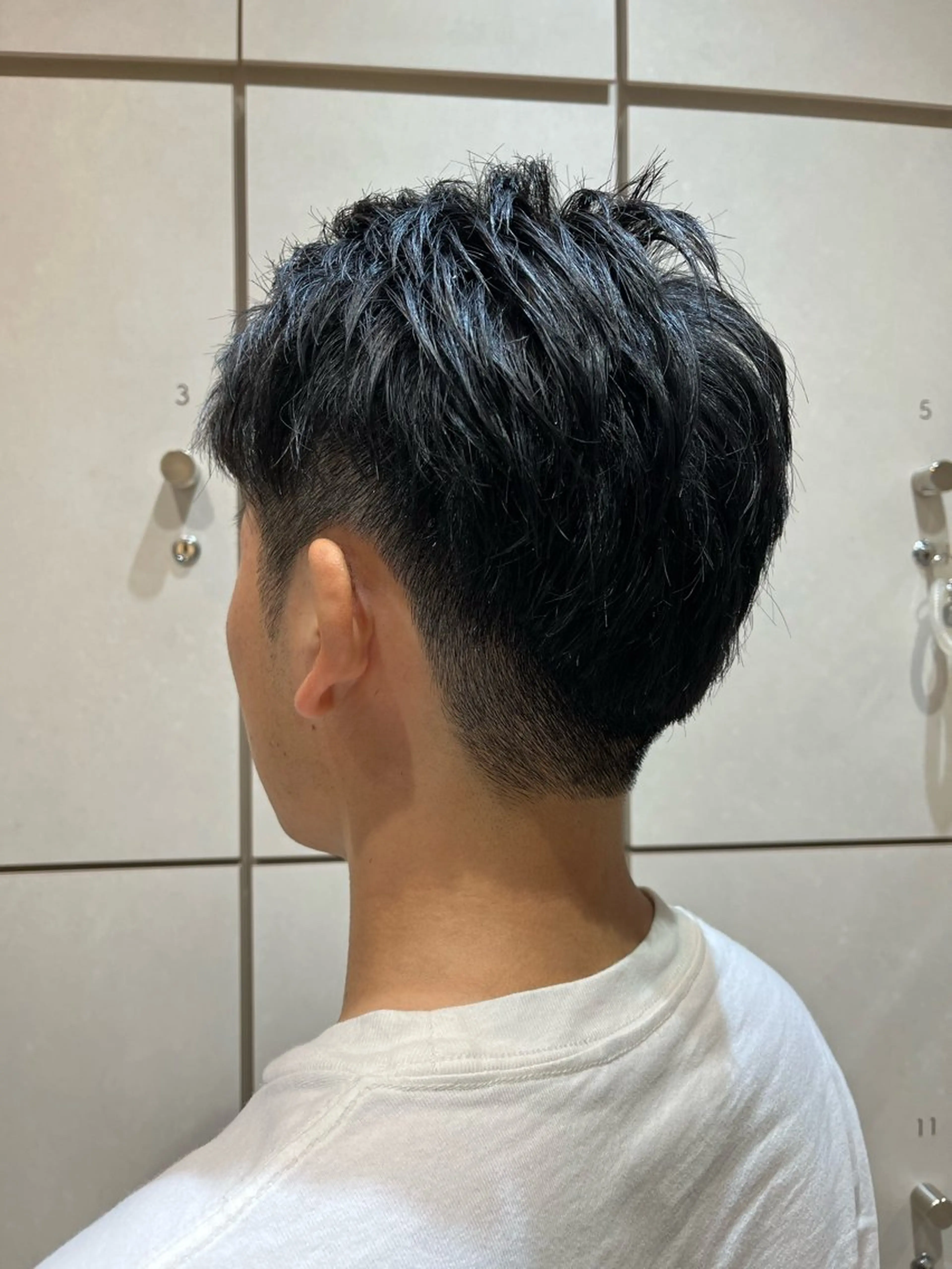 ショート メンズ マッシュ メンズショート 刈り上げ レイヤーカット ショートヘア ボブ/ショート/金田 夏葵のヘアスタイル