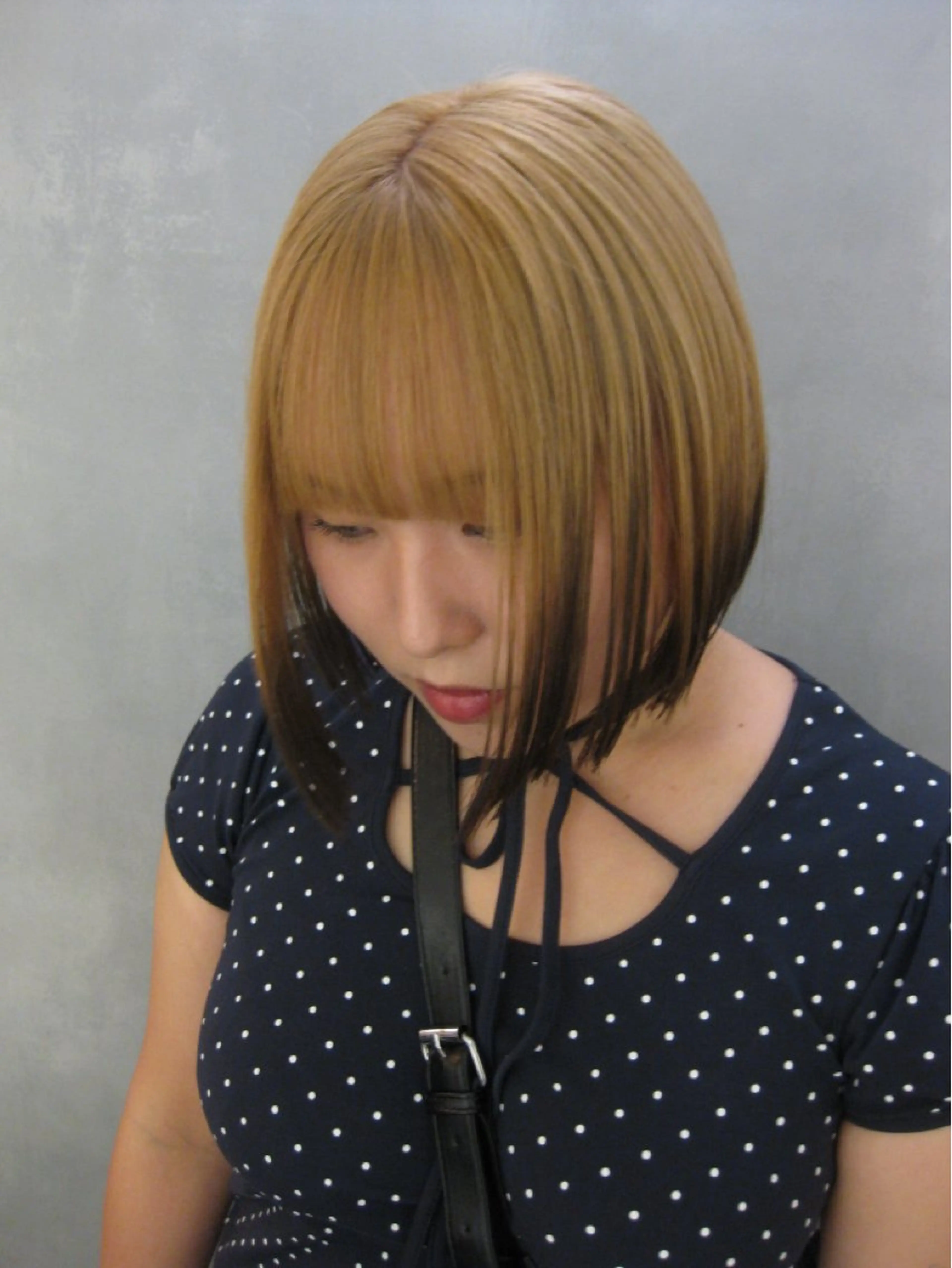 ショート カラー カット ヘアカラー トリートメント 🦖ミニボブ/ボブ /MOEKA🦕のヘアスタイル