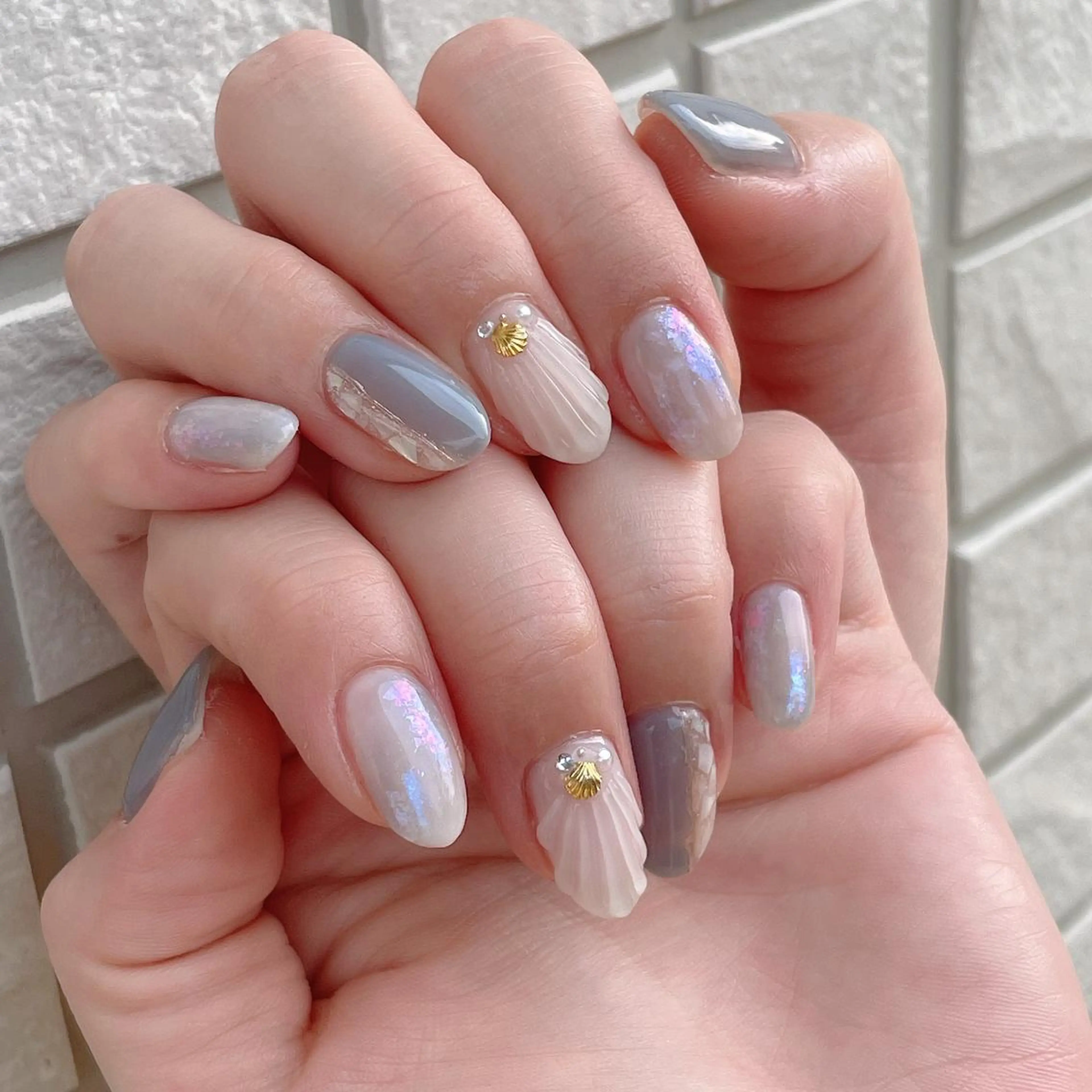 ネイル 持ち込み ハンドネイル amulet TOMOMIのネイルデザイン