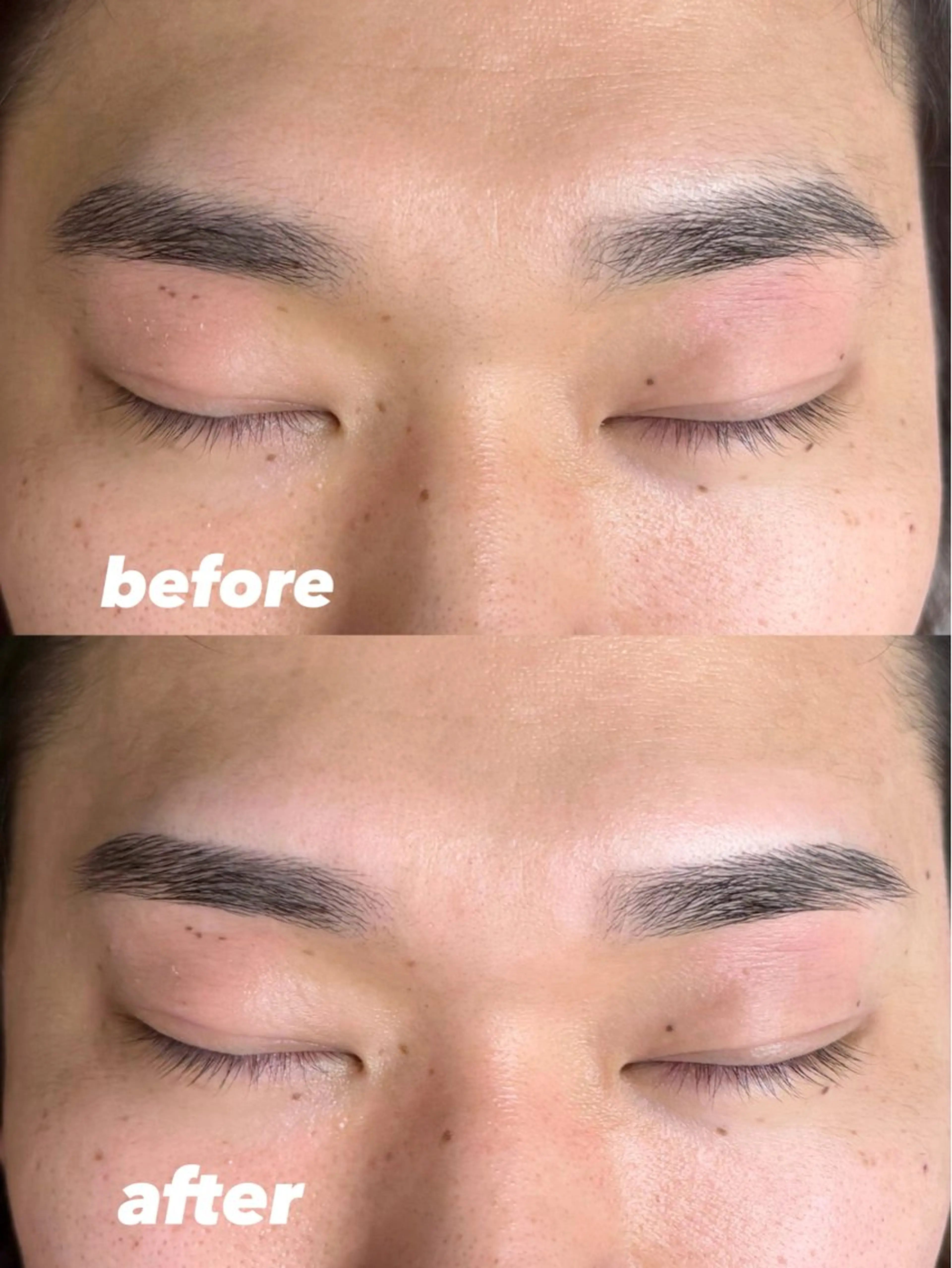 アイブロウ メンズアイブロウ 眉毛ワックス脱毛 Mr.&Ms.脱毛 CHIHIROのエステ・リラクイメージ