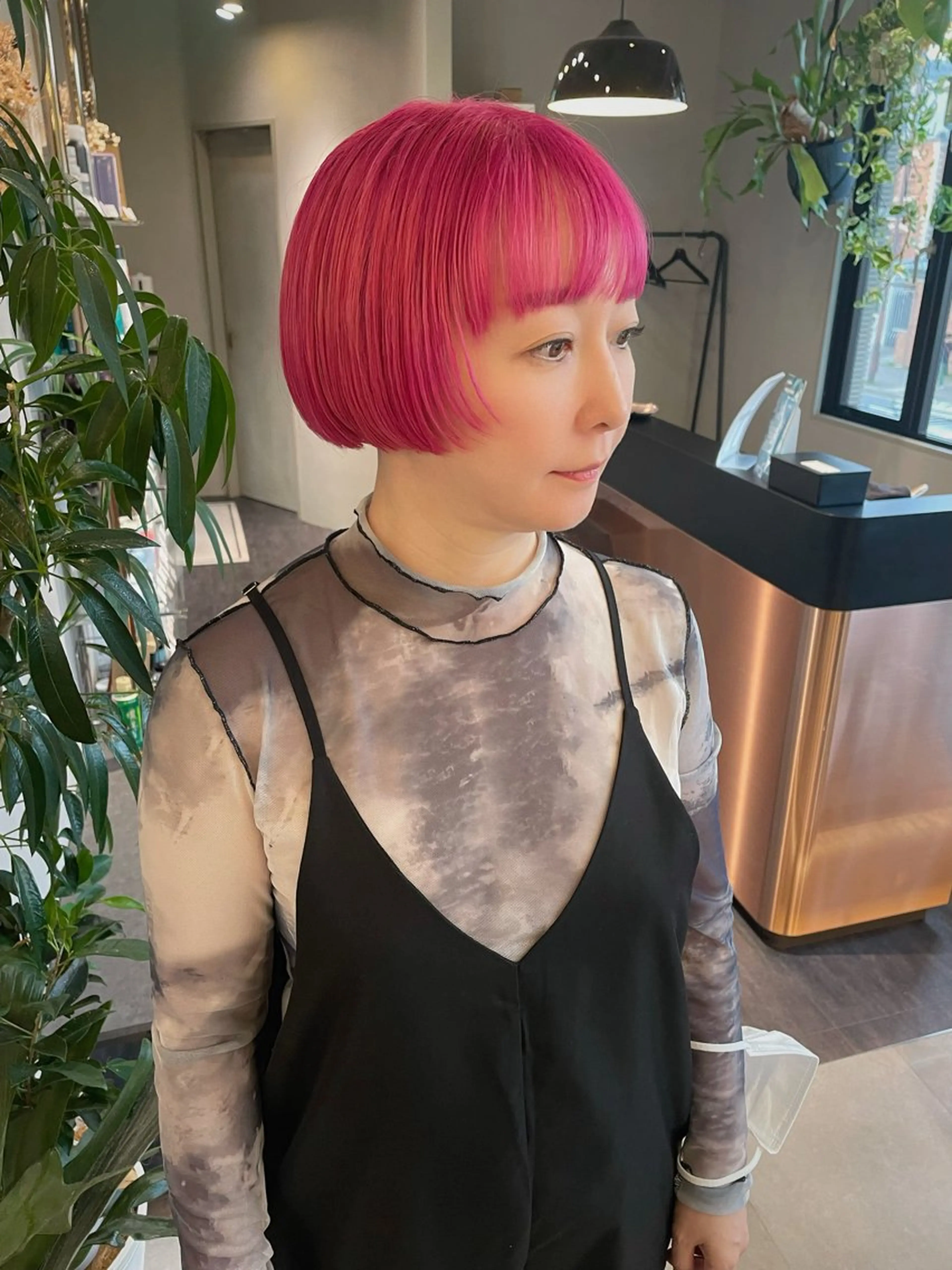 ショート カラー ハイトーンカラー ボブ LUCCI所属・森口 誠斗のヘアスタイル