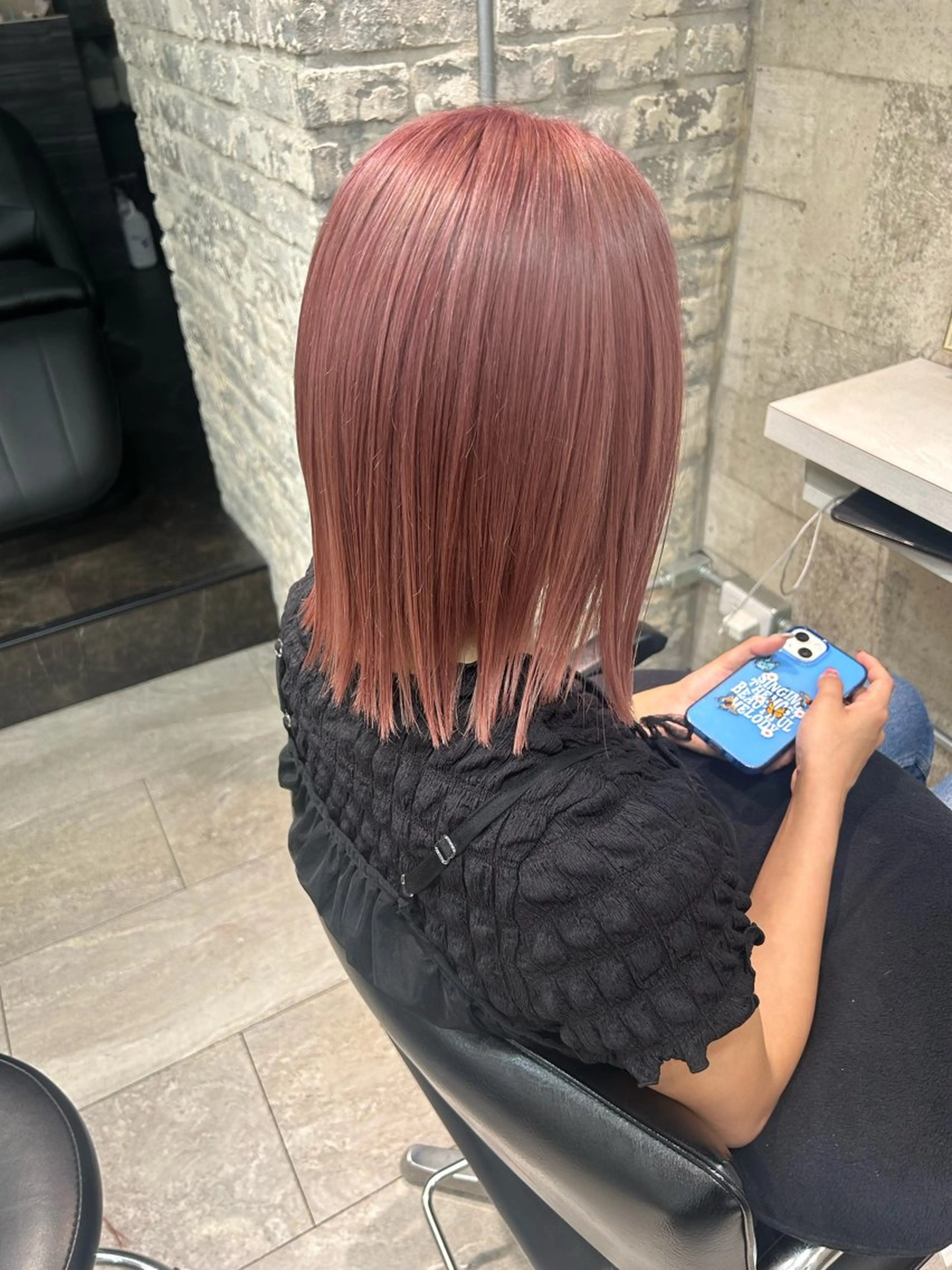 ８月限定1ブリーチ＋オンカラーの写真