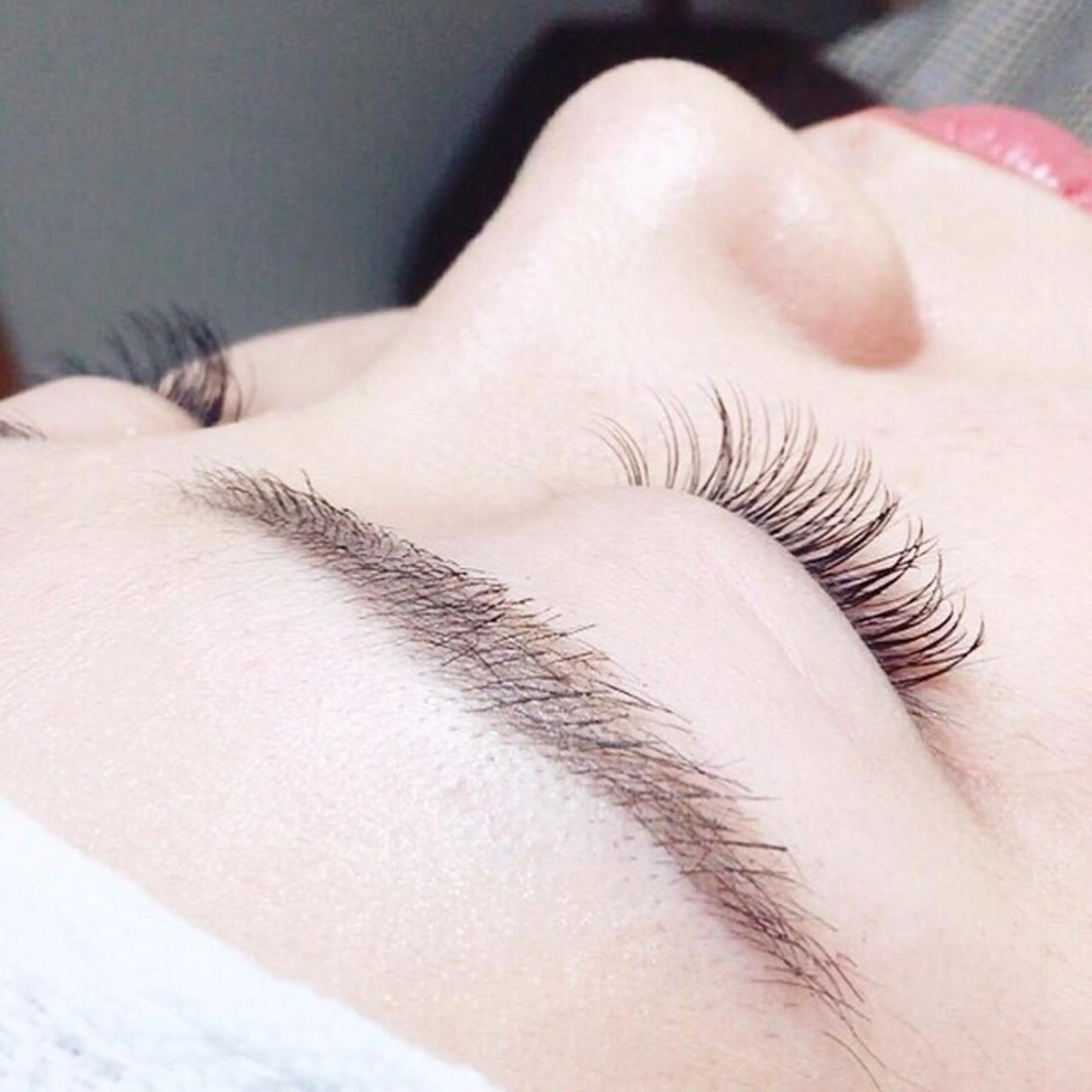 ロング カラー パーマ ヘアアレンジ キッズ ネイル マツエク・マツパ brille ~eyelash~のマツエク・マツパデザイン