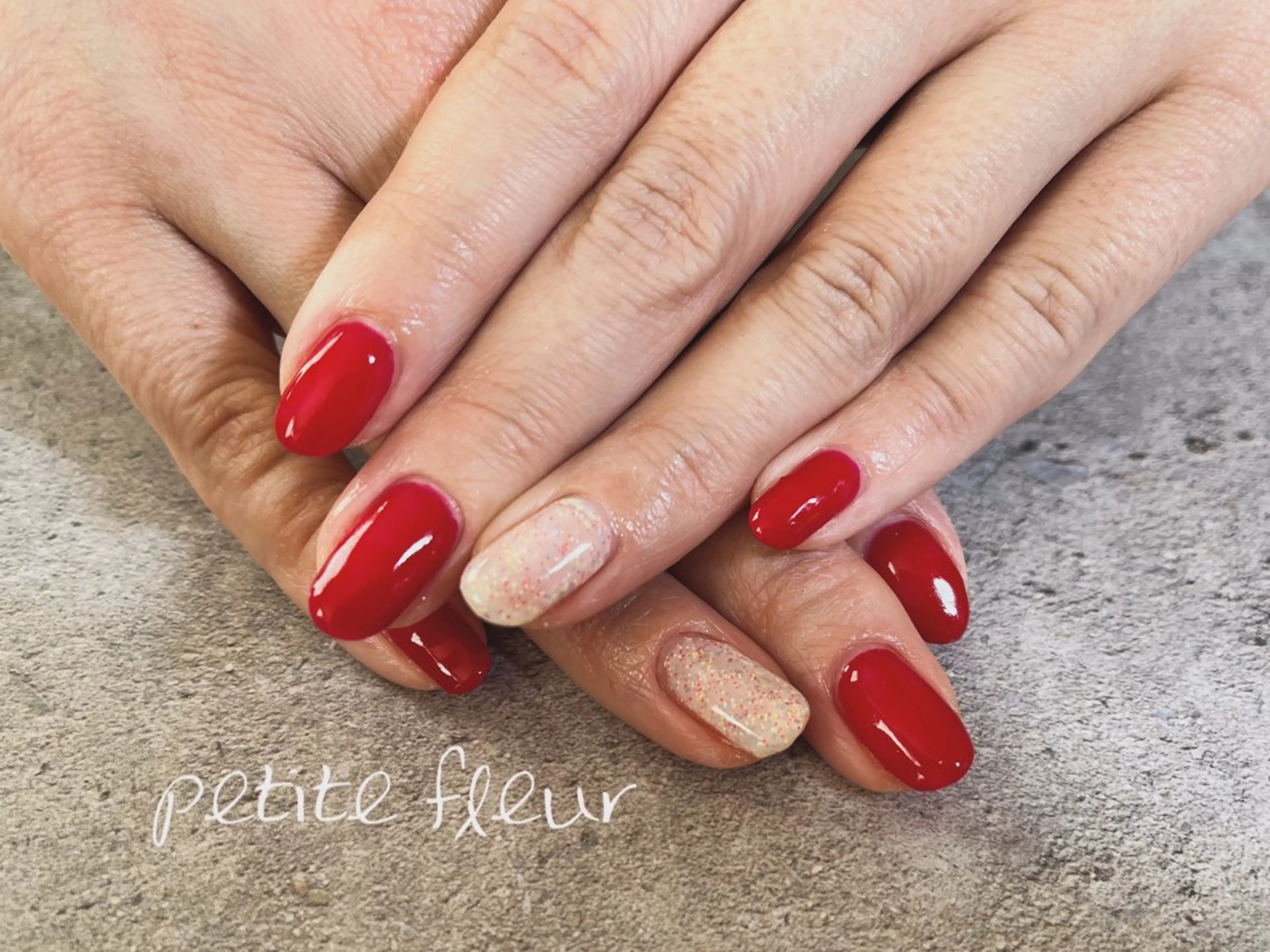 ネイル ハンドネイル ビューティーサロン プチフルールのネイルデザイン