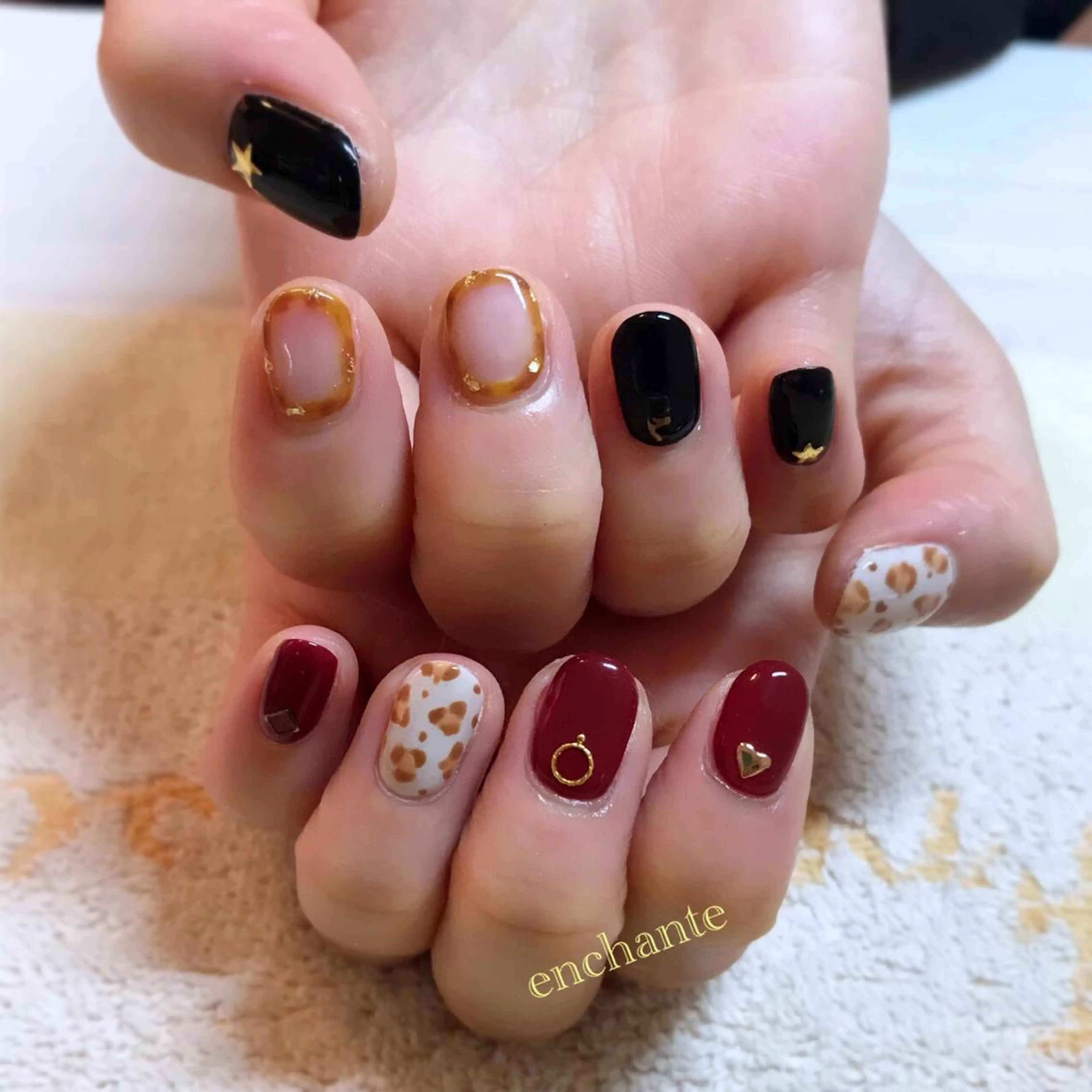 ネイル アンシャンテ所属・enchante 自由が丘のネイルデザイン