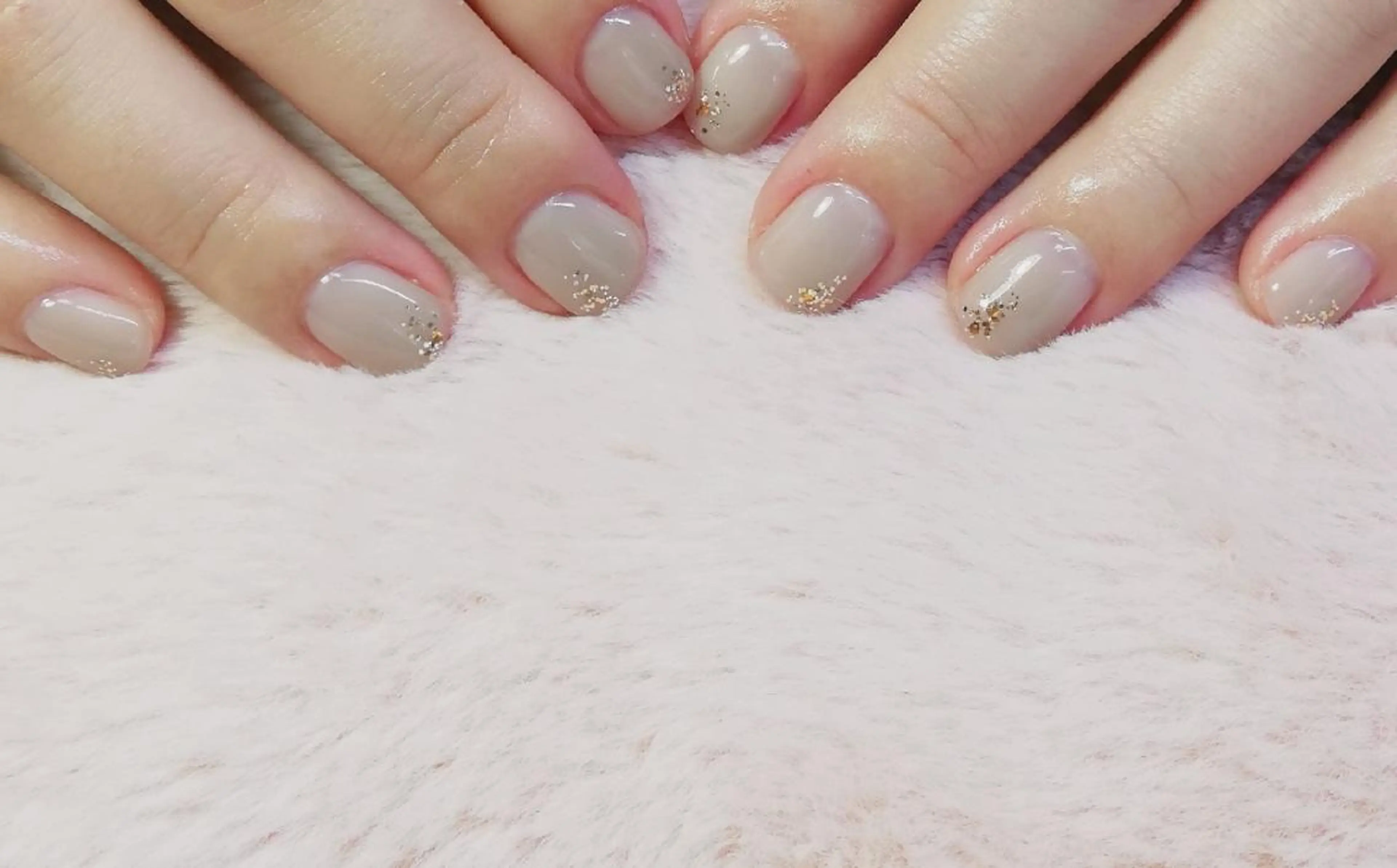 ネイル ラメ(グリッター) ハンドネイル ネイルサロンほっこり kanaのネイルデザイン
